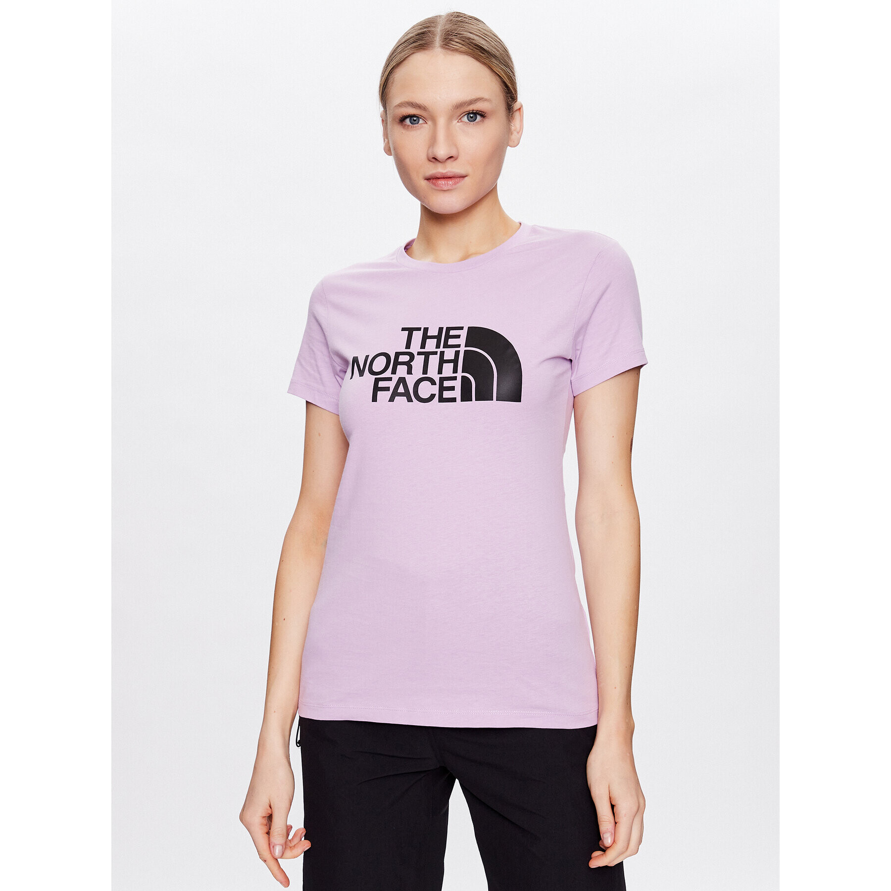The North Face Тишърт Easy NF0A4T1Q Виолетов Regular Fit - Pepit.bg