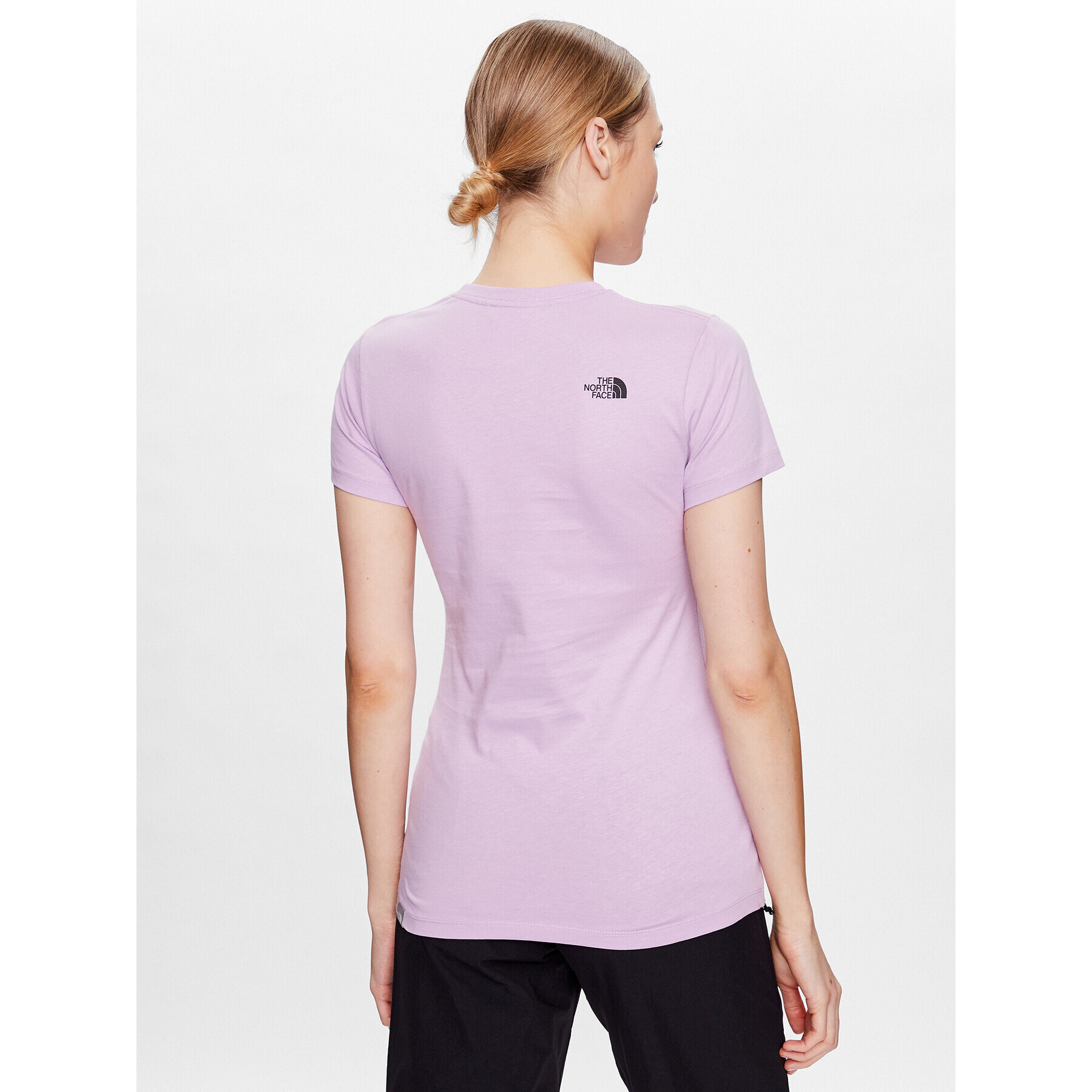 The North Face Тишърт Easy NF0A4T1Q Виолетов Regular Fit - Pepit.bg