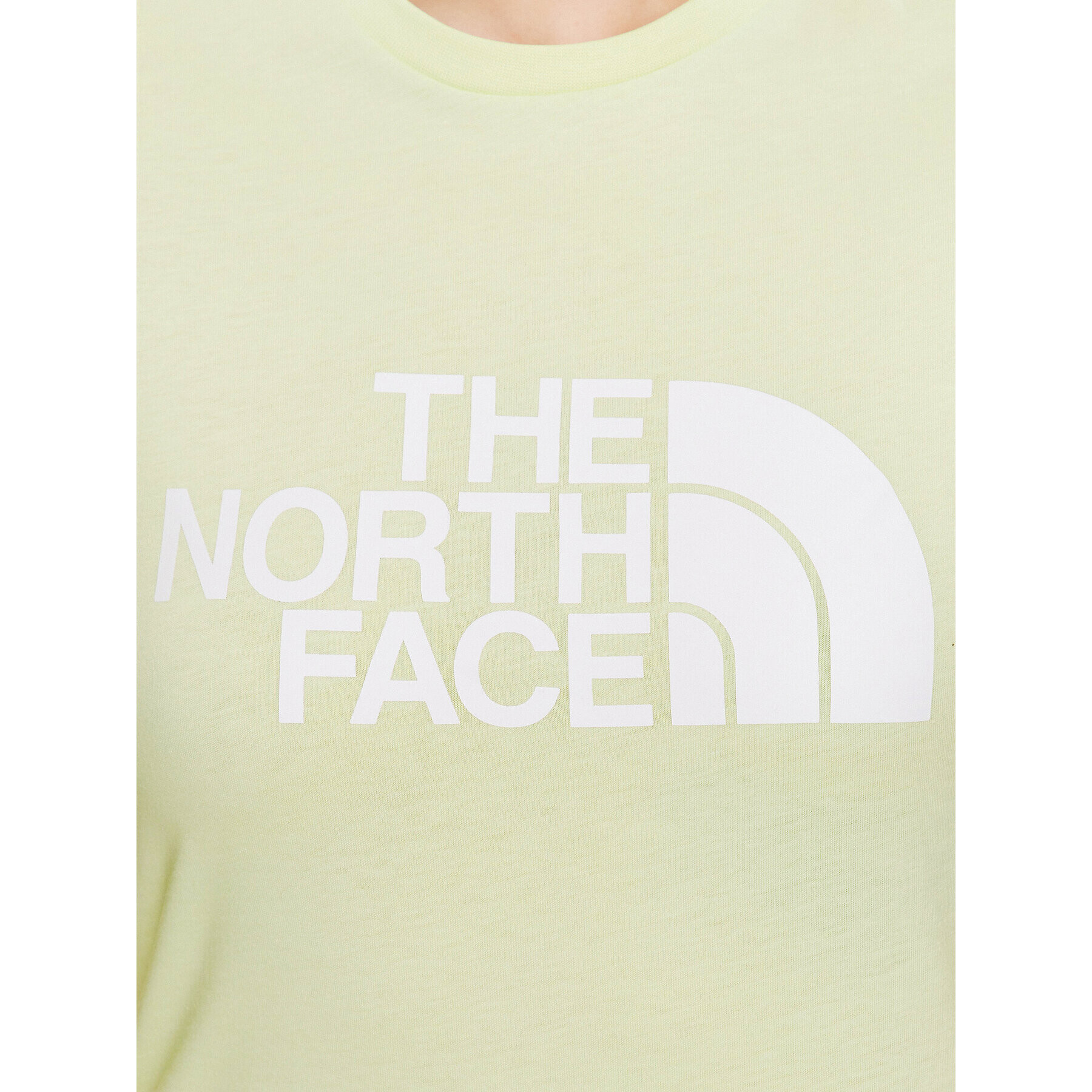 The North Face Тишърт Easy NF0A4T1Q Зелен Regular Fit - Pepit.bg