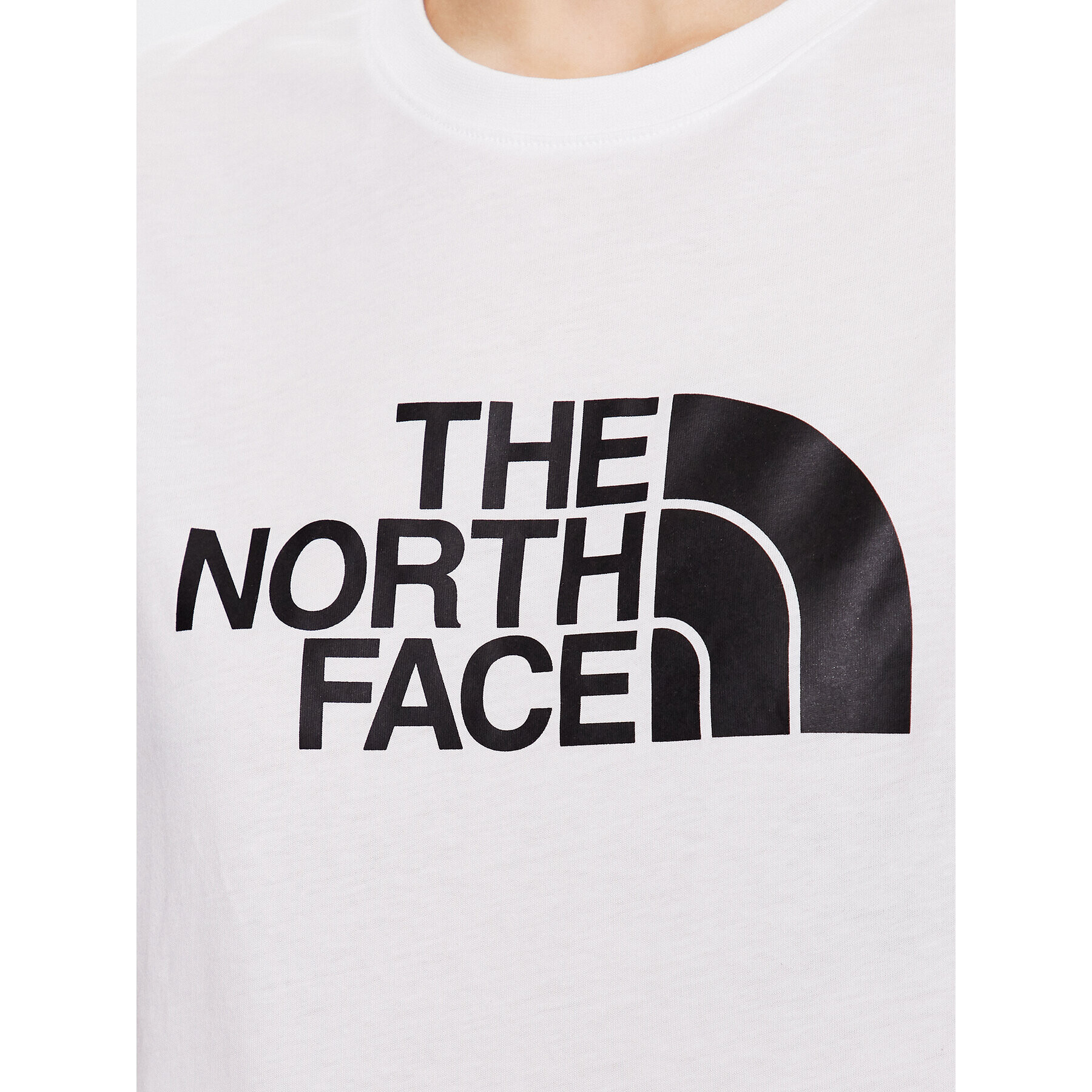 The North Face Тишърт Easy NF0A4T1R Бял Relaxed Fit - Pepit.bg