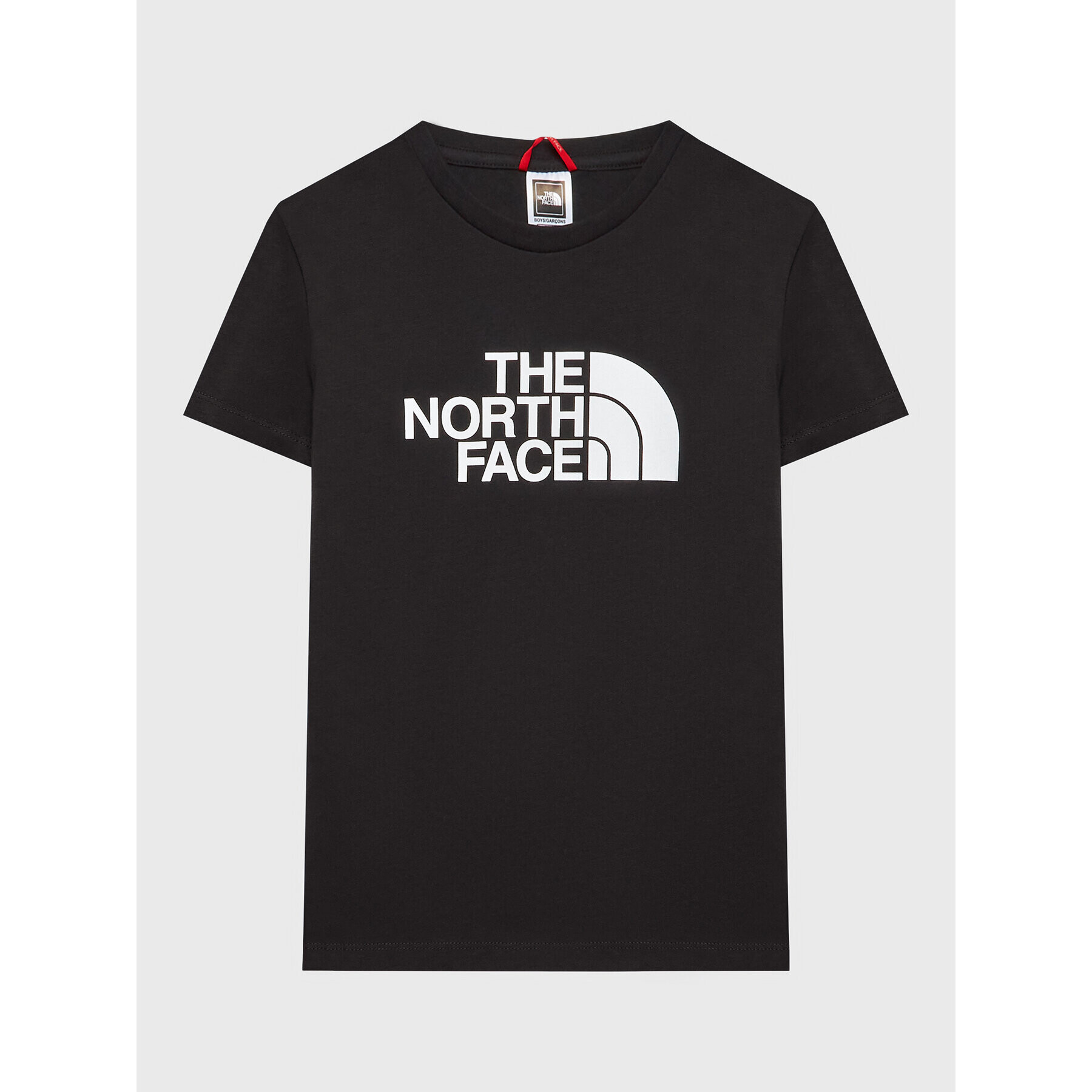 The North Face Тишърт Easy NF0A82GH Черен Regular Fit - Pepit.bg