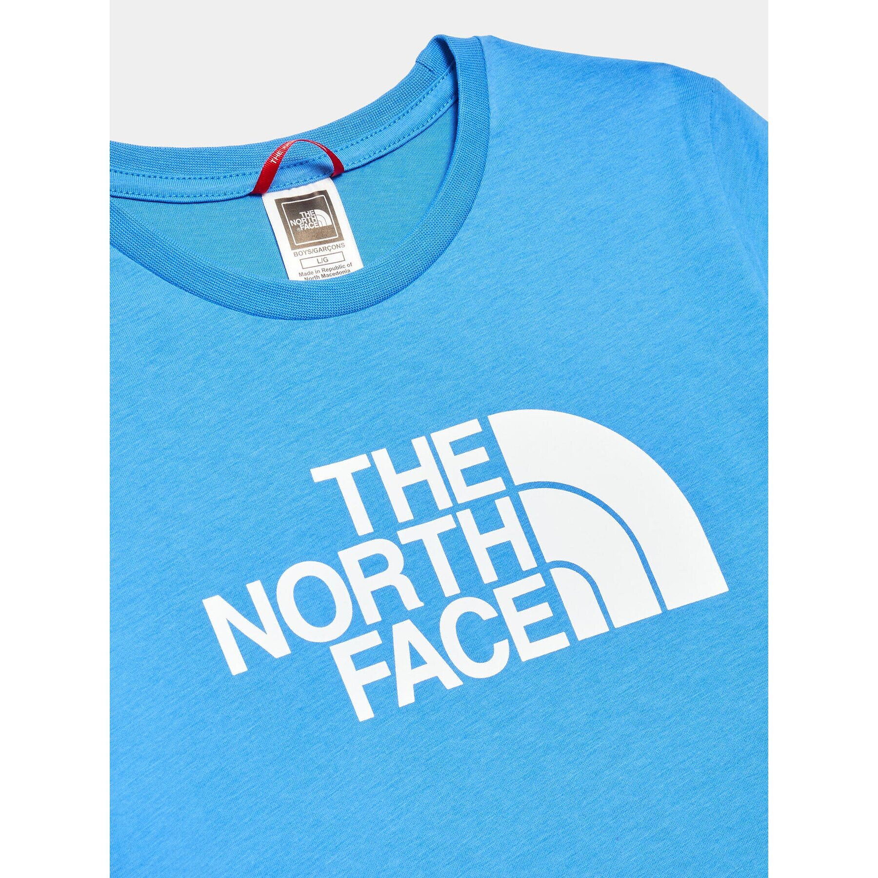 The North Face Тишърт Easy NF0A82GH Син Regular Fit - Pepit.bg