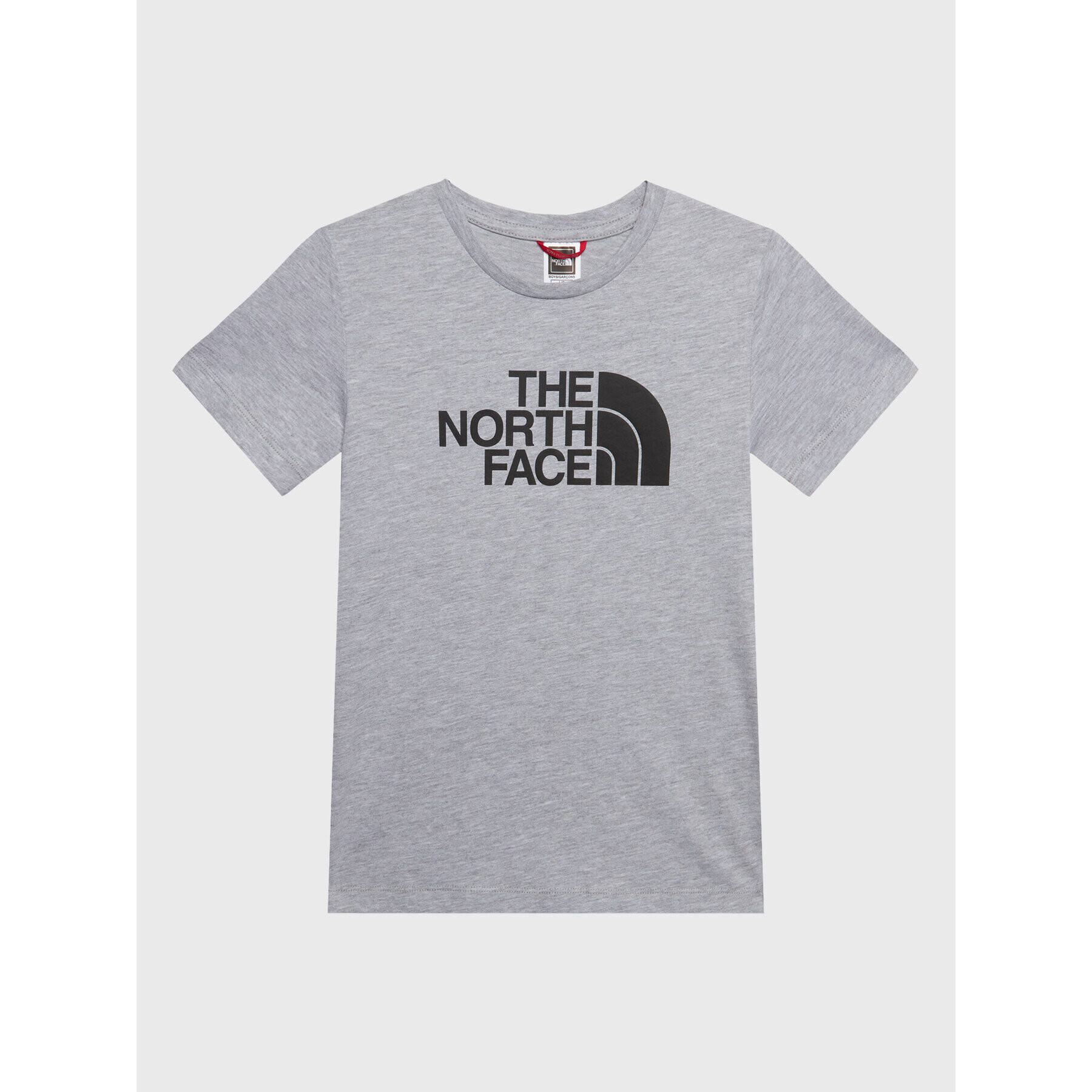 The North Face Тишърт Easy NF0A82GH Сив Regular Fit - Pepit.bg