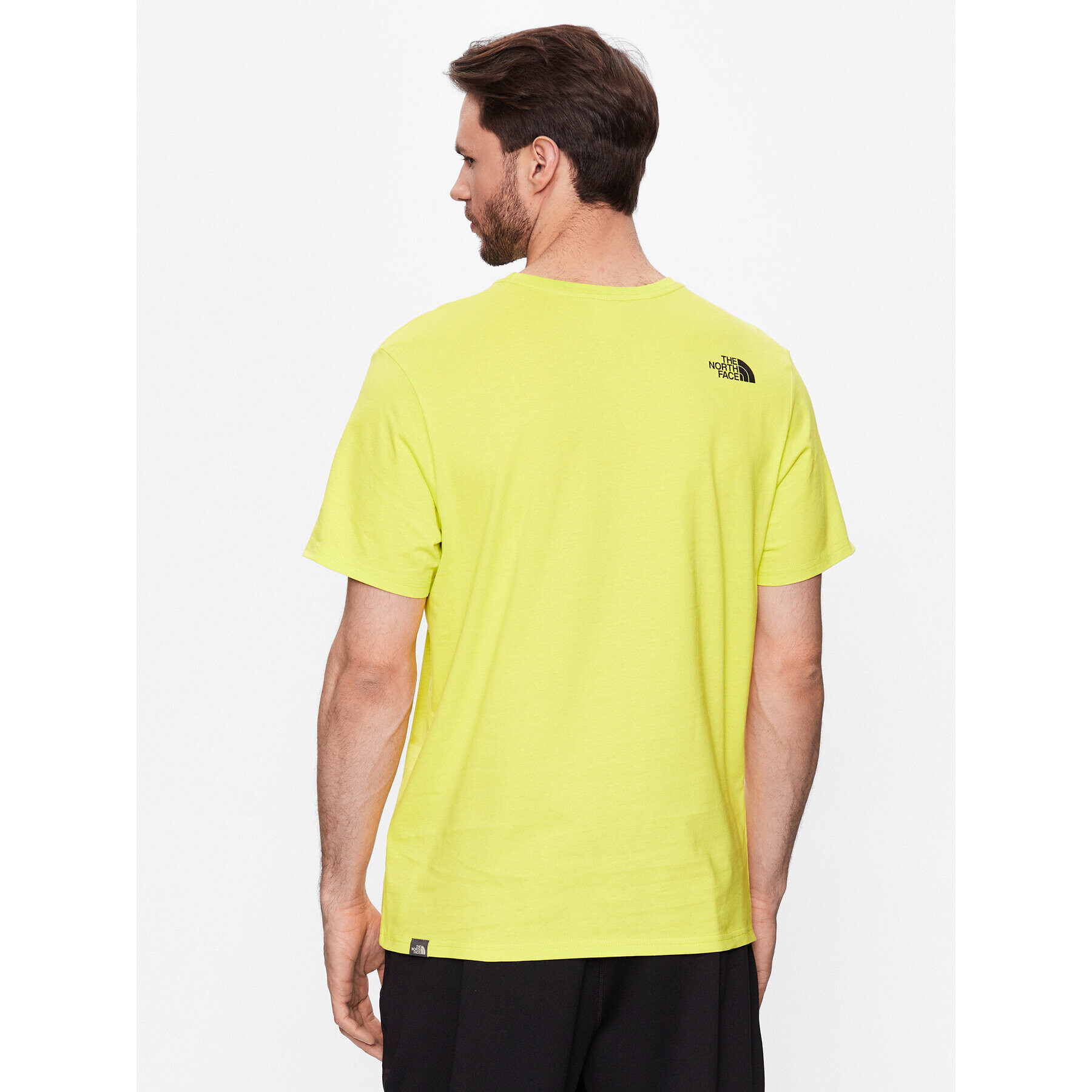 The North Face Тишърт Easy Tee NF0A2TX3 Жълт Regular Fit - Pepit.bg