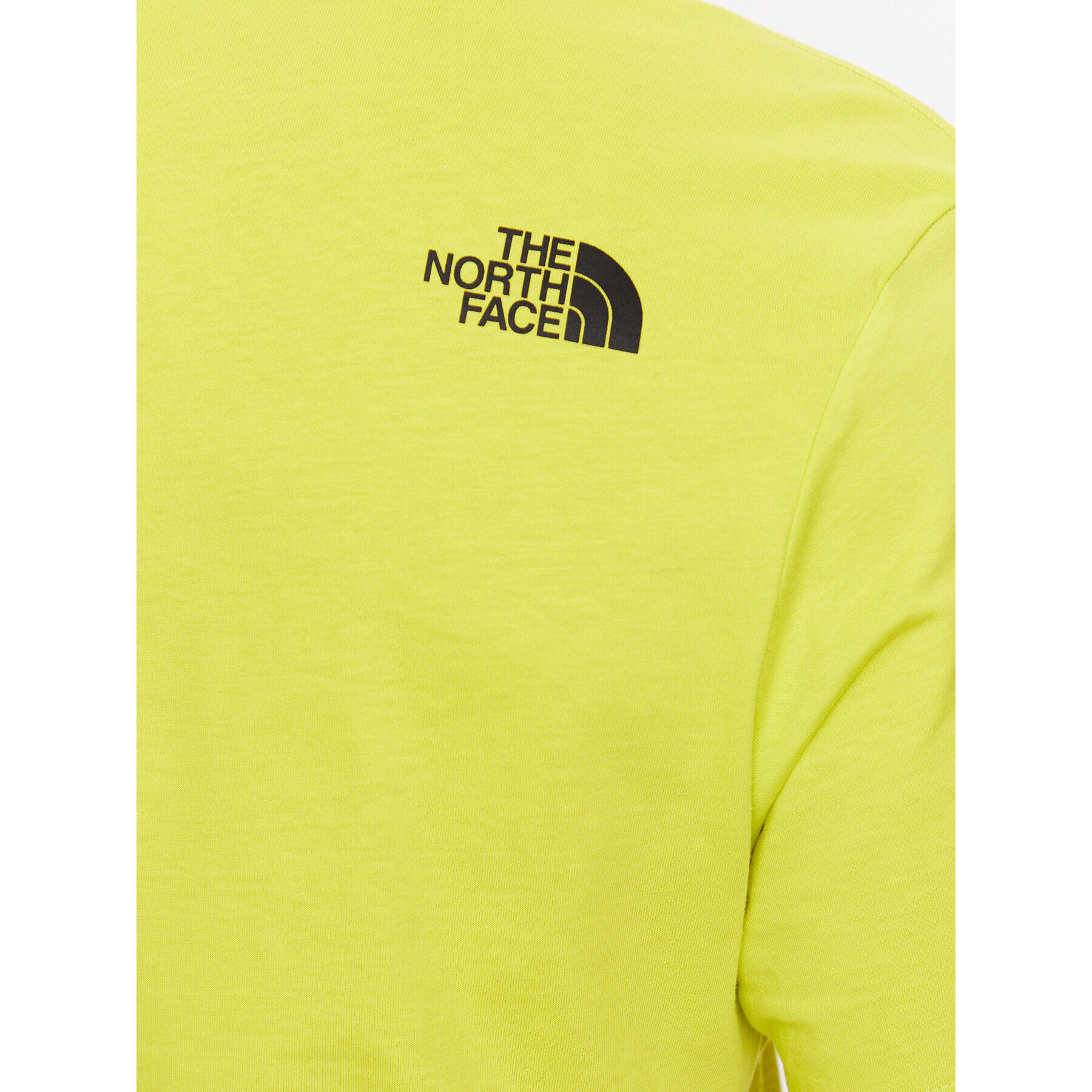 The North Face Тишърт Easy Tee NF0A2TX3 Жълт Regular Fit - Pepit.bg