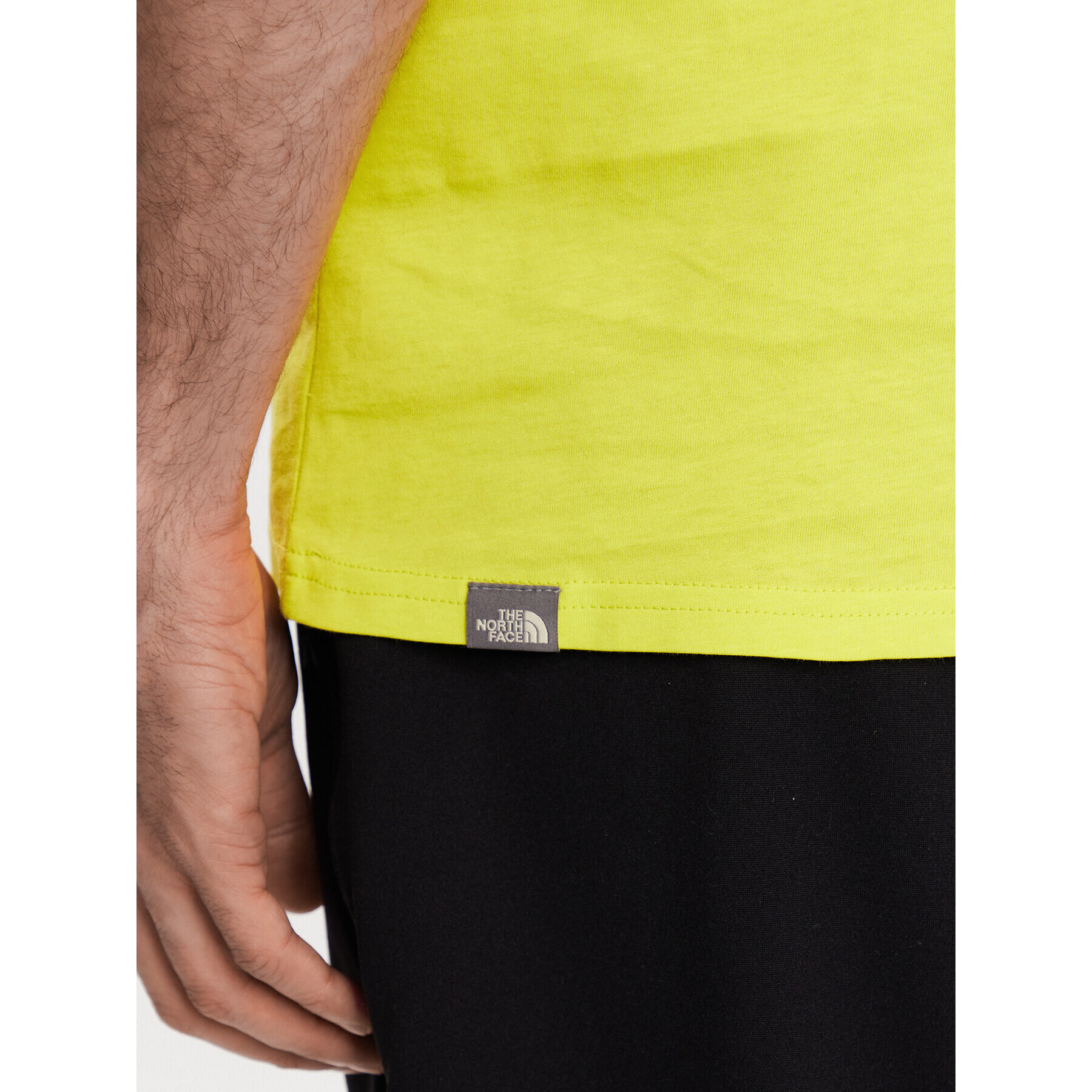 The North Face Тишърт Easy Tee NF0A2TX3 Жълт Regular Fit - Pepit.bg