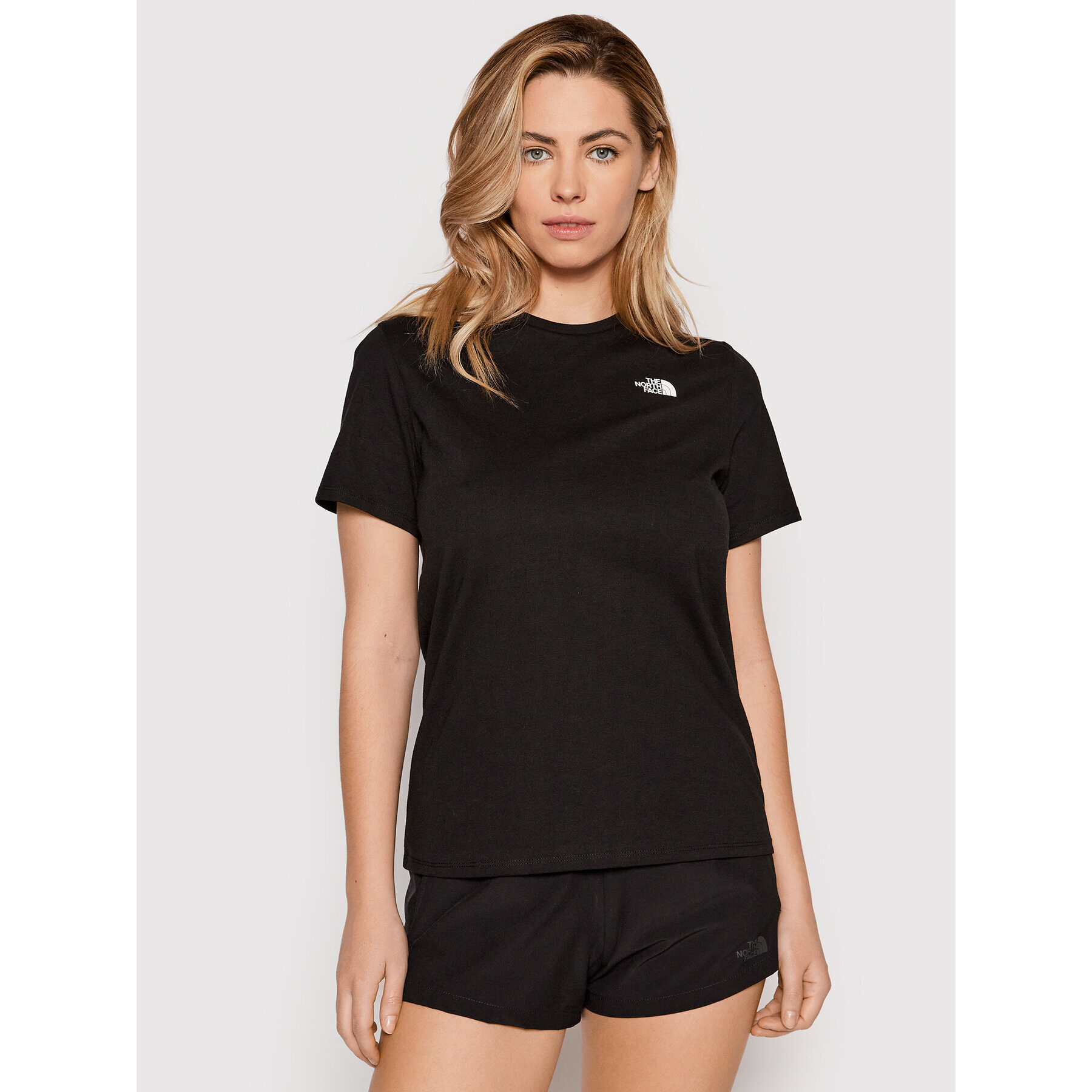 The North Face Тишърт Foundation Graphic NF0A55B2 Черен Regular Fit - Pepit.bg