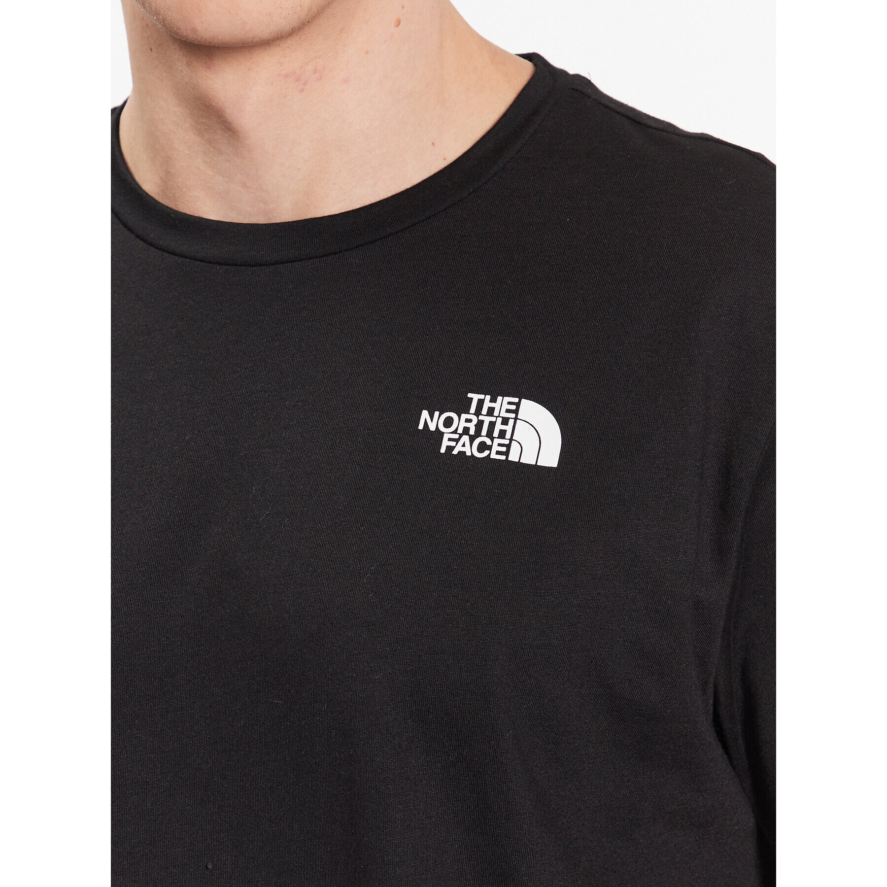 The North Face Тишърт Foundation Graphic NF0A55EF Черен Regular Fit - Pepit.bg