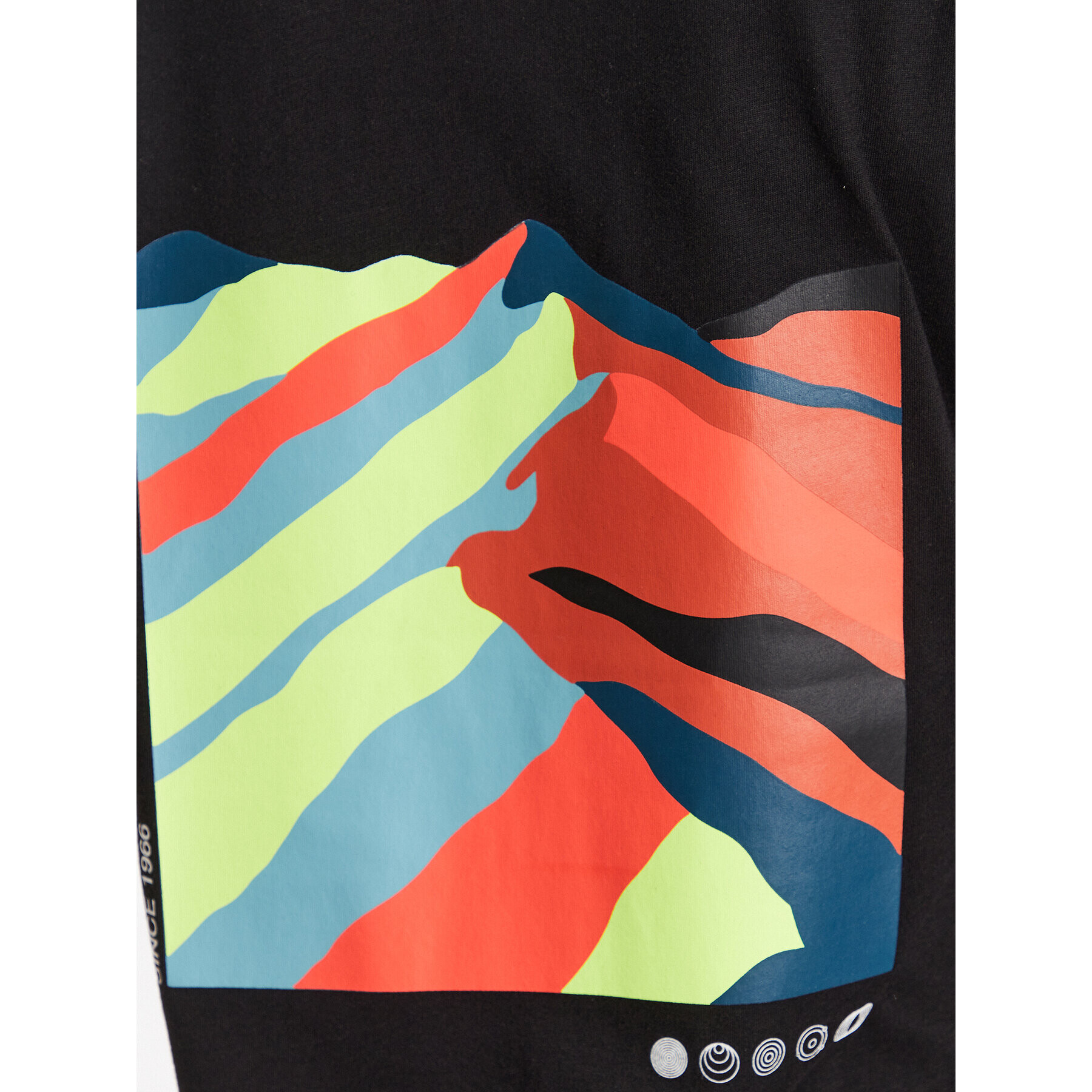 The North Face Тишърт Foundation Graphic NF0A55EF Черен Regular Fit - Pepit.bg