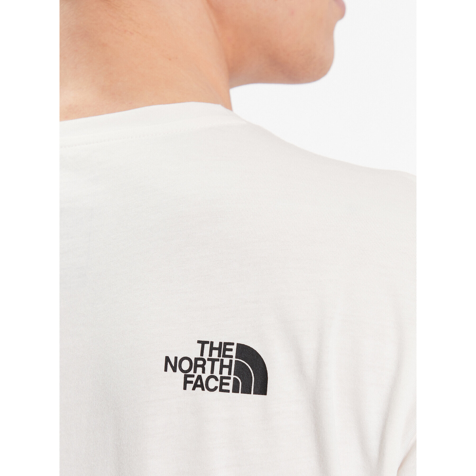 The North Face Тишърт Foundation Graphic NF0A55EF Екрю Regular Fit - Pepit.bg