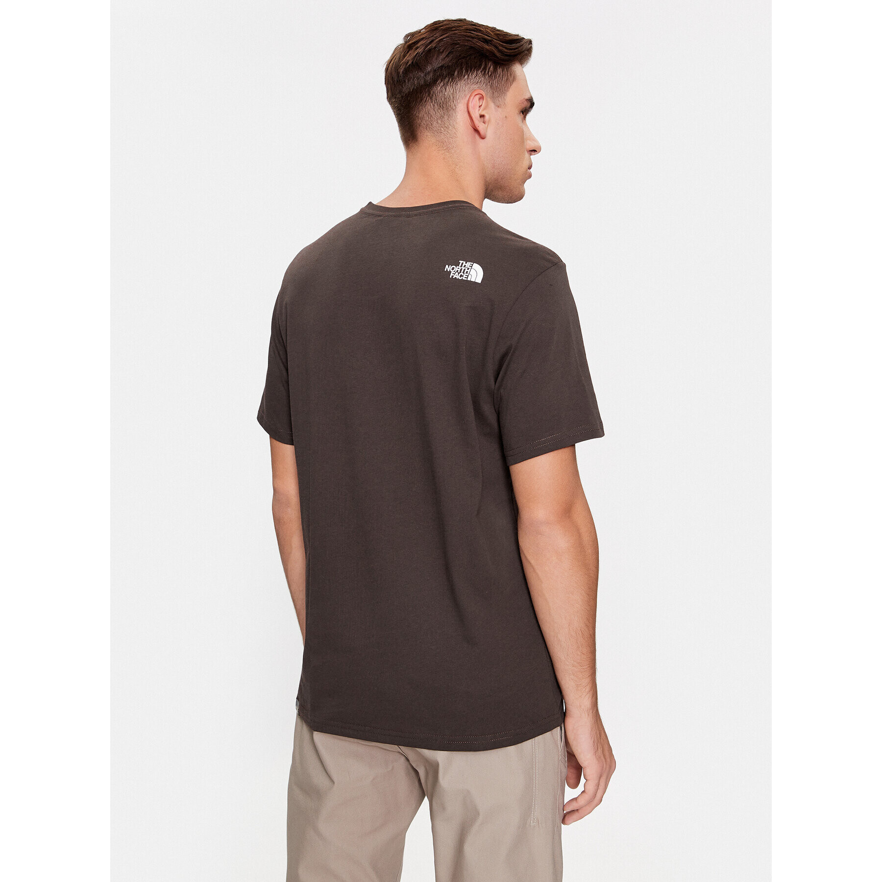 The North Face Тишърт M S/S Easy Tee - EuNF0A2TX3KOT1 Кафяв Regular Fit - Pepit.bg