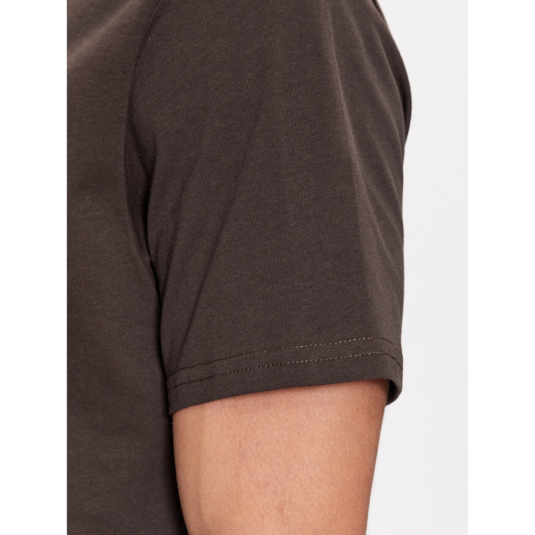 The North Face Тишърт M S/S Easy Tee - EuNF0A2TX3KOT1 Кафяв Regular Fit - Pepit.bg