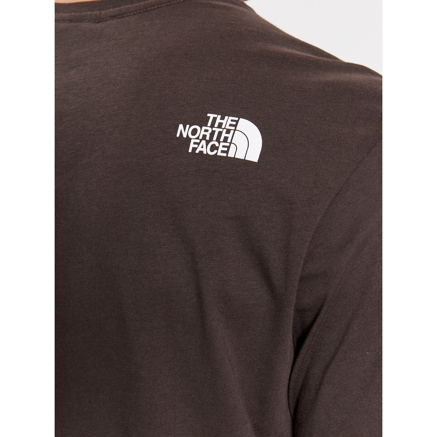 The North Face Тишърт M S/S Easy Tee - EuNF0A2TX3KOT1 Кафяв Regular Fit - Pepit.bg