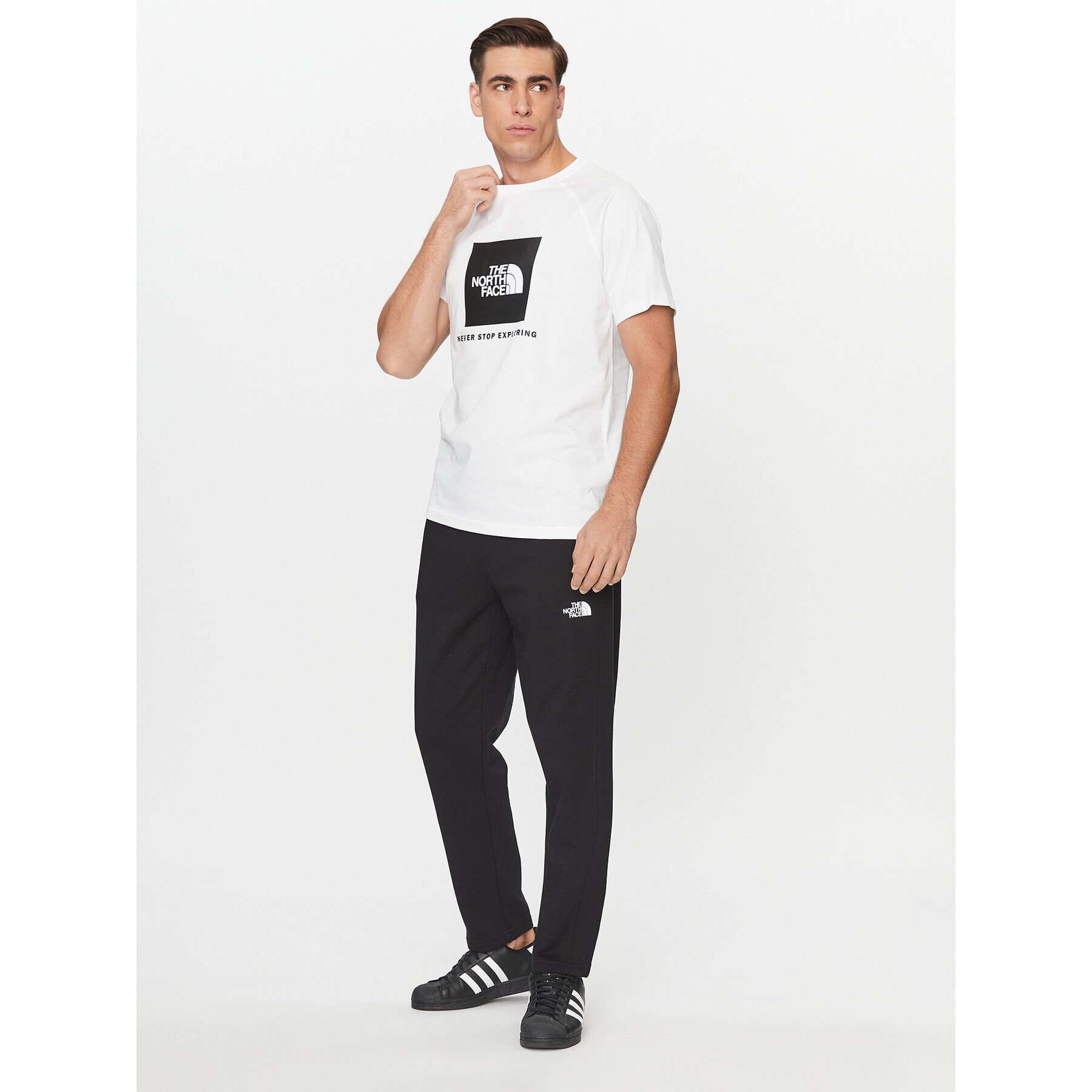 The North Face Тишърт M S/S Raglan Redbox Tee - EuNF0A3BQOFN41 Бял Regular Fit - Pepit.bg