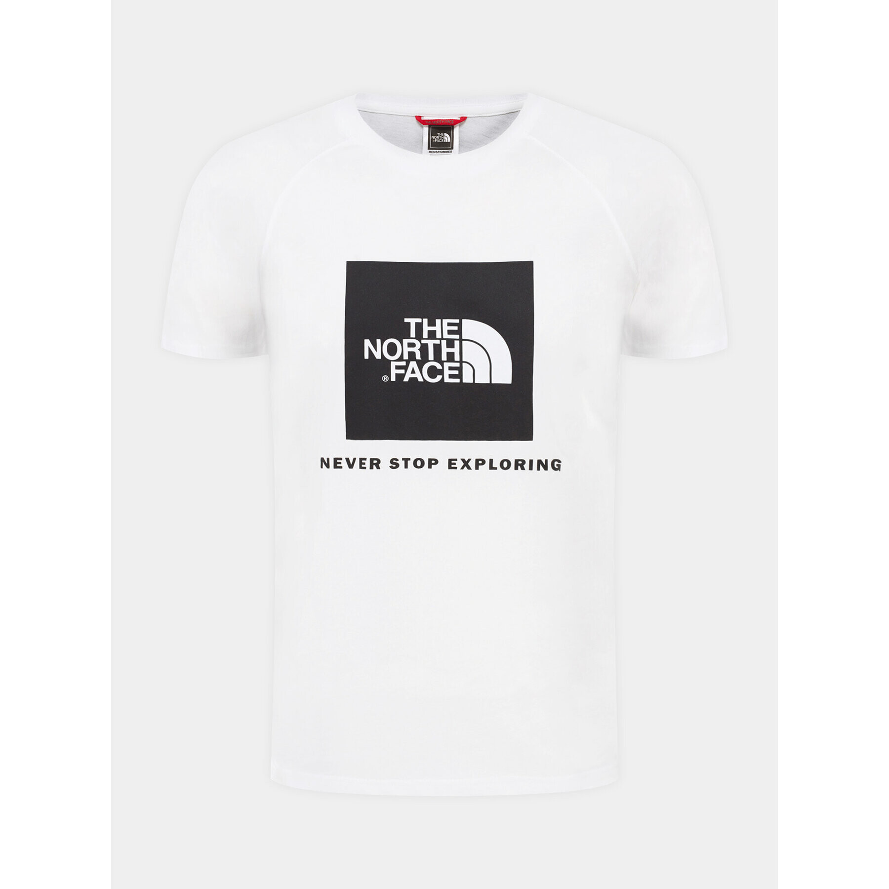 The North Face Тишърт M S/S Raglan Redbox Tee - EuNF0A3BQOFN41 Бял Regular Fit - Pepit.bg