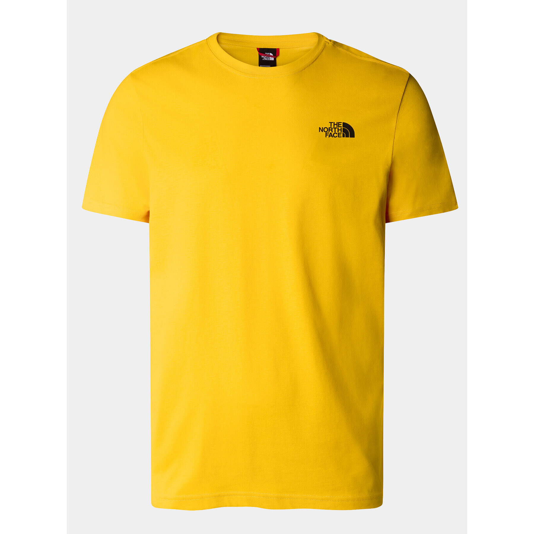 The North Face Тишърт M S/S Redbox Tee - EuNF0A2TX256P1 Жълт Regular Fit - Pepit.bg