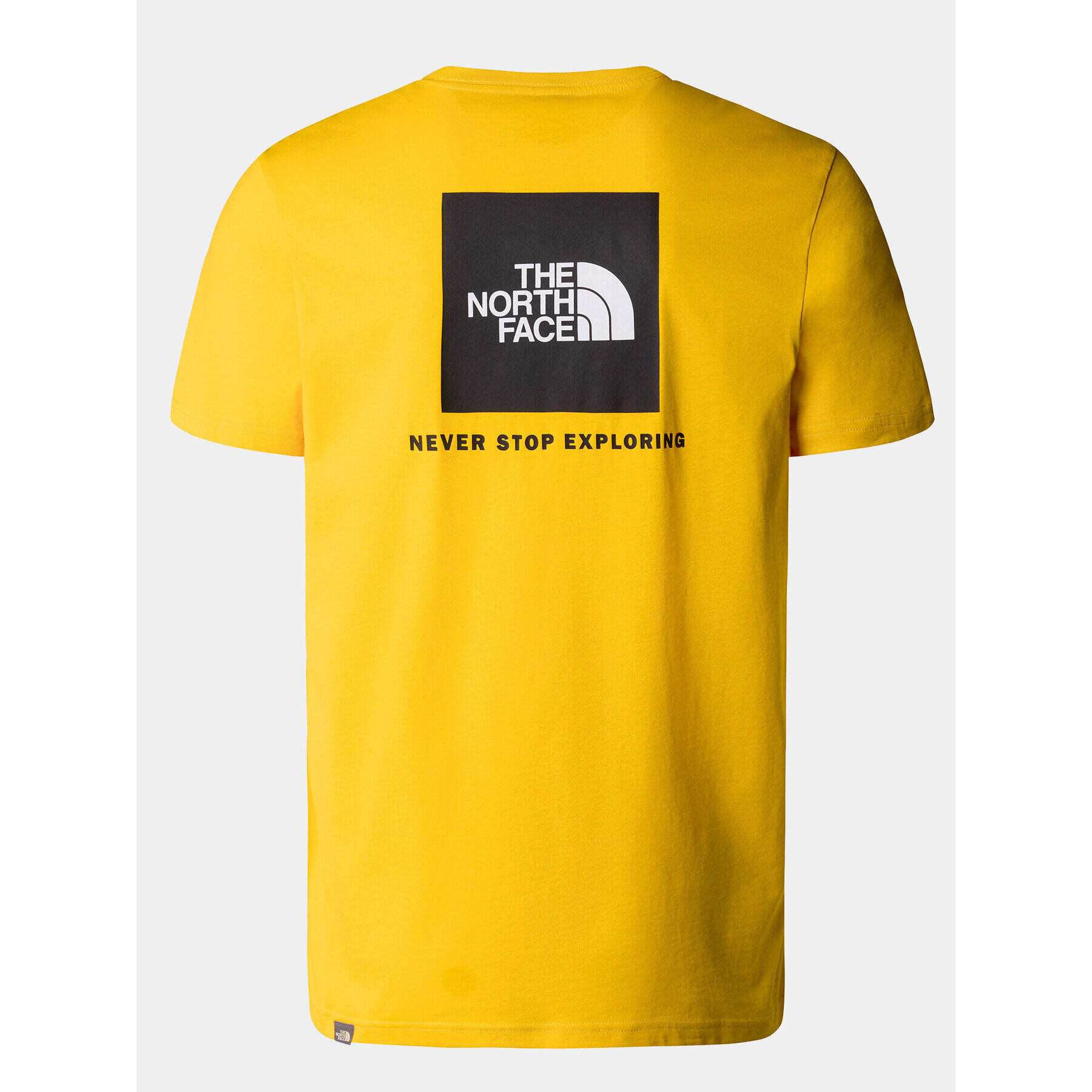 The North Face Тишърт M S/S Redbox Tee - EuNF0A2TX256P1 Жълт Regular Fit - Pepit.bg