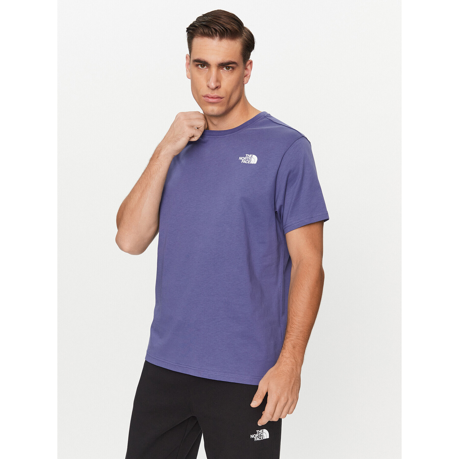 The North Face Тишърт M S/S Redbox Tee - EuNF0A2TX2I0D1 Син Regular Fit - Pepit.bg