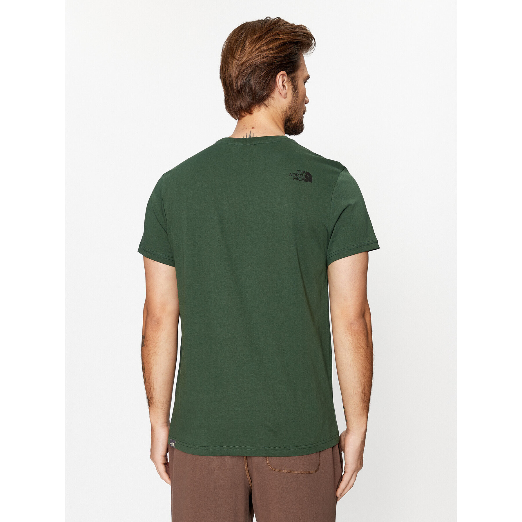 The North Face Тишърт M S/S Simple Dome Tee - EuNF0A2TX5I0P1 Зелен Regular Fit - Pepit.bg