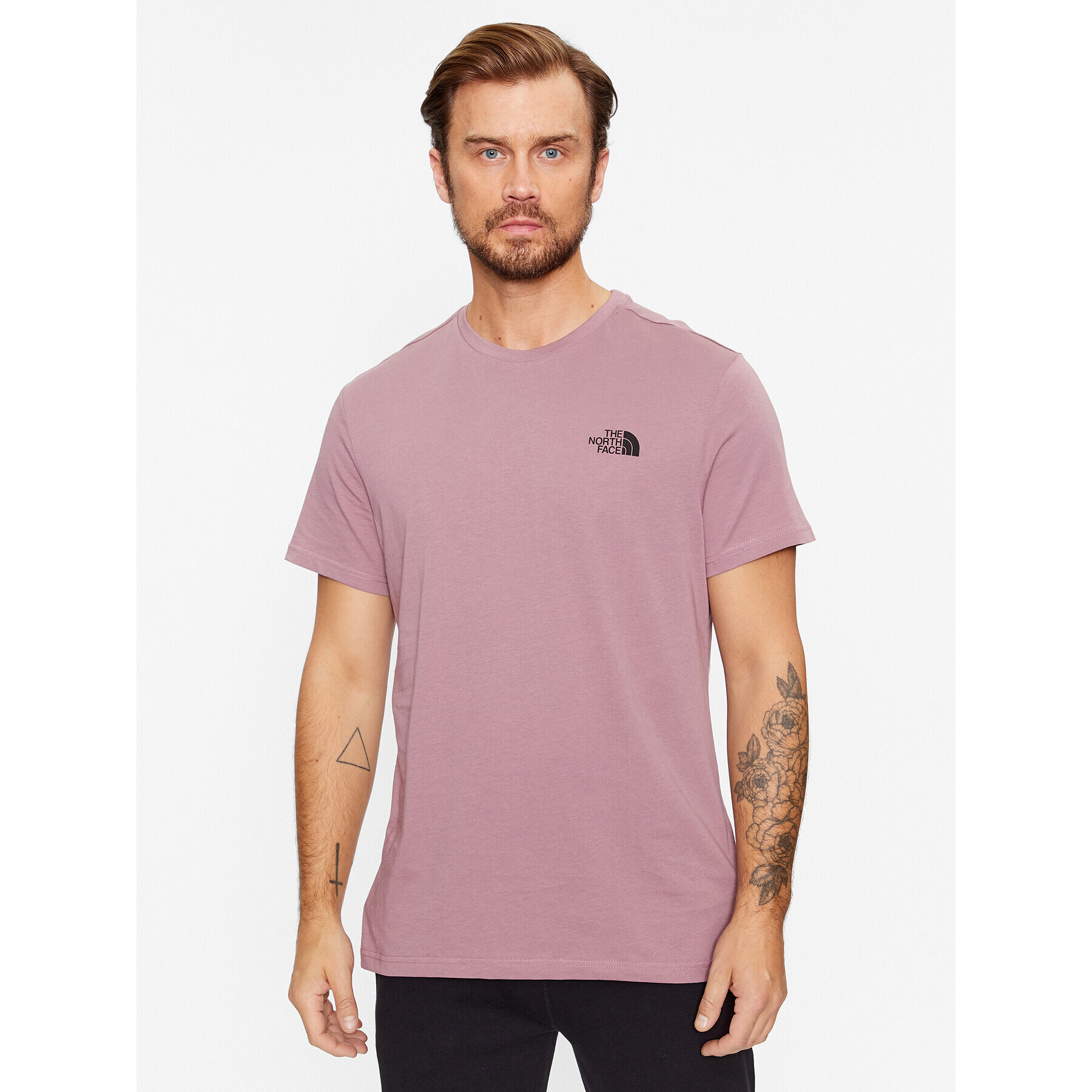 The North Face Тишърт M S/S Simple Dome Tee - EuNF0A2TX5I0V1 Сив Regular Fit - Pepit.bg