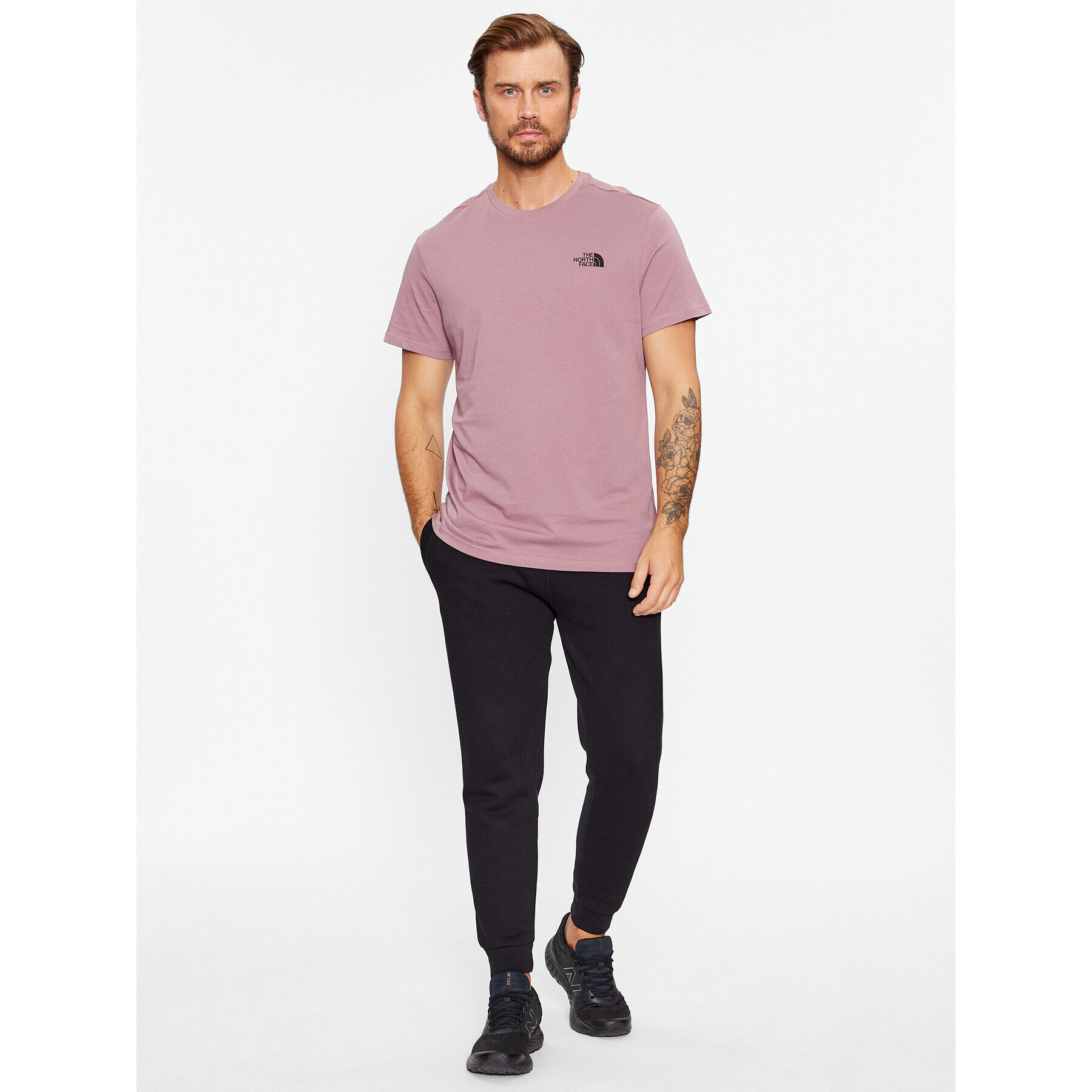 The North Face Тишърт M S/S Simple Dome Tee - EuNF0A2TX5I0V1 Сив Regular Fit - Pepit.bg