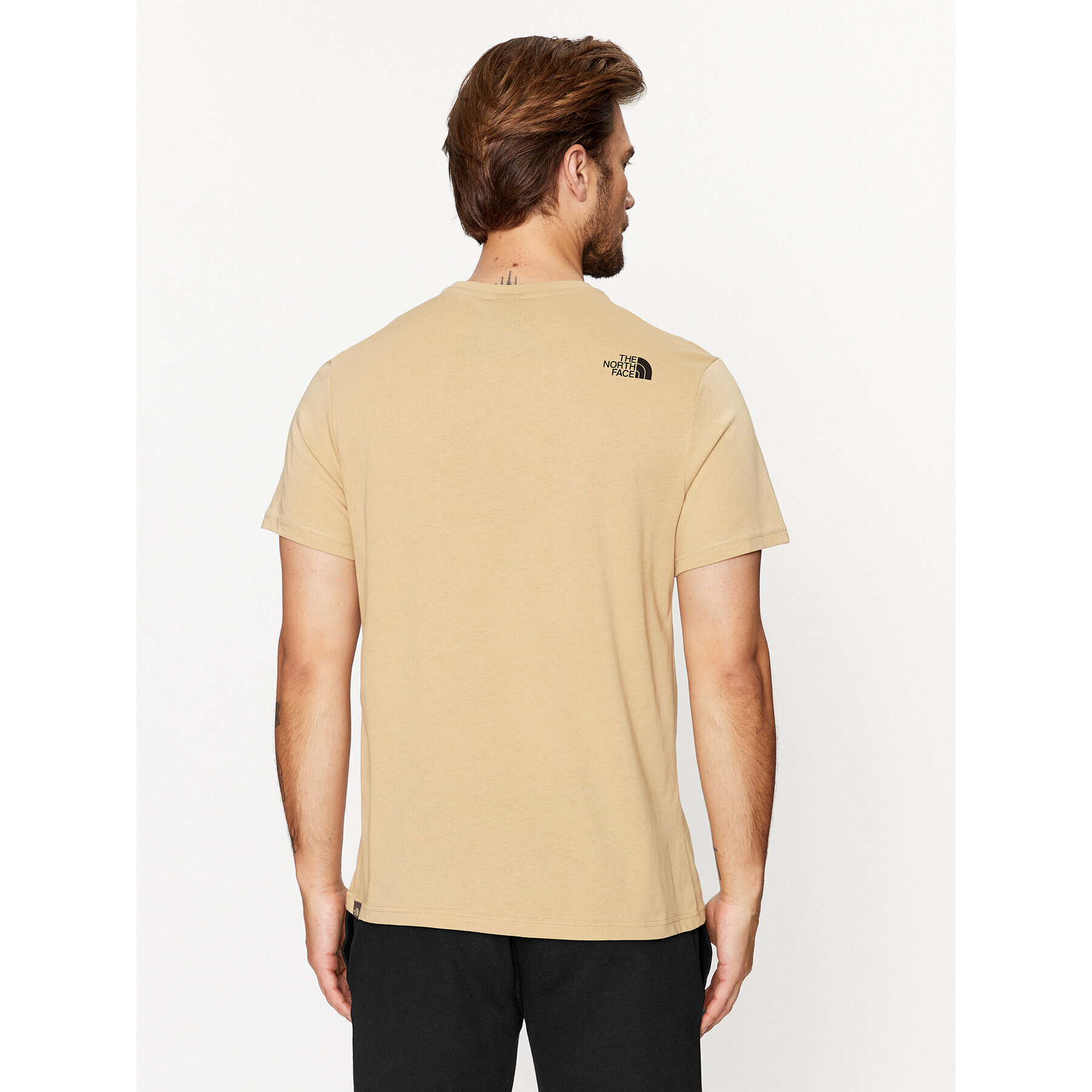 The North Face Тишърт M S/S Simple Dome Tee - EuNF0A2TX5LK51 Бежов Regular Fit - Pepit.bg