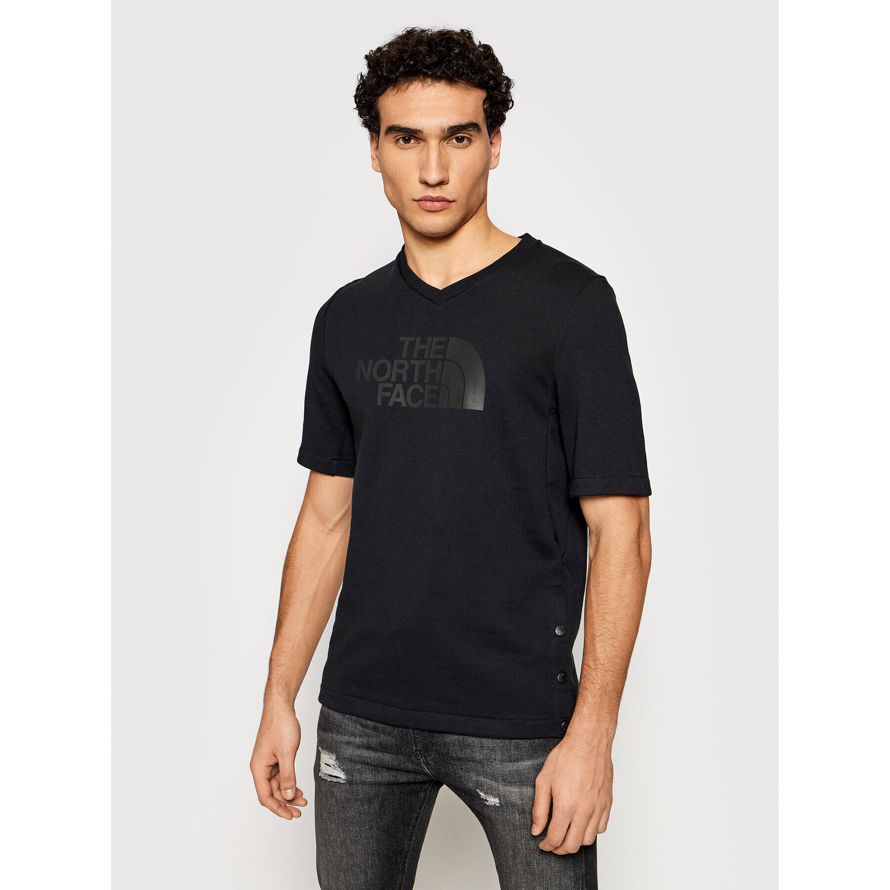 The North Face Тишърт M Ss Big Logo Tee NF0A3LDS Черен Regular Fit - Pepit.bg
