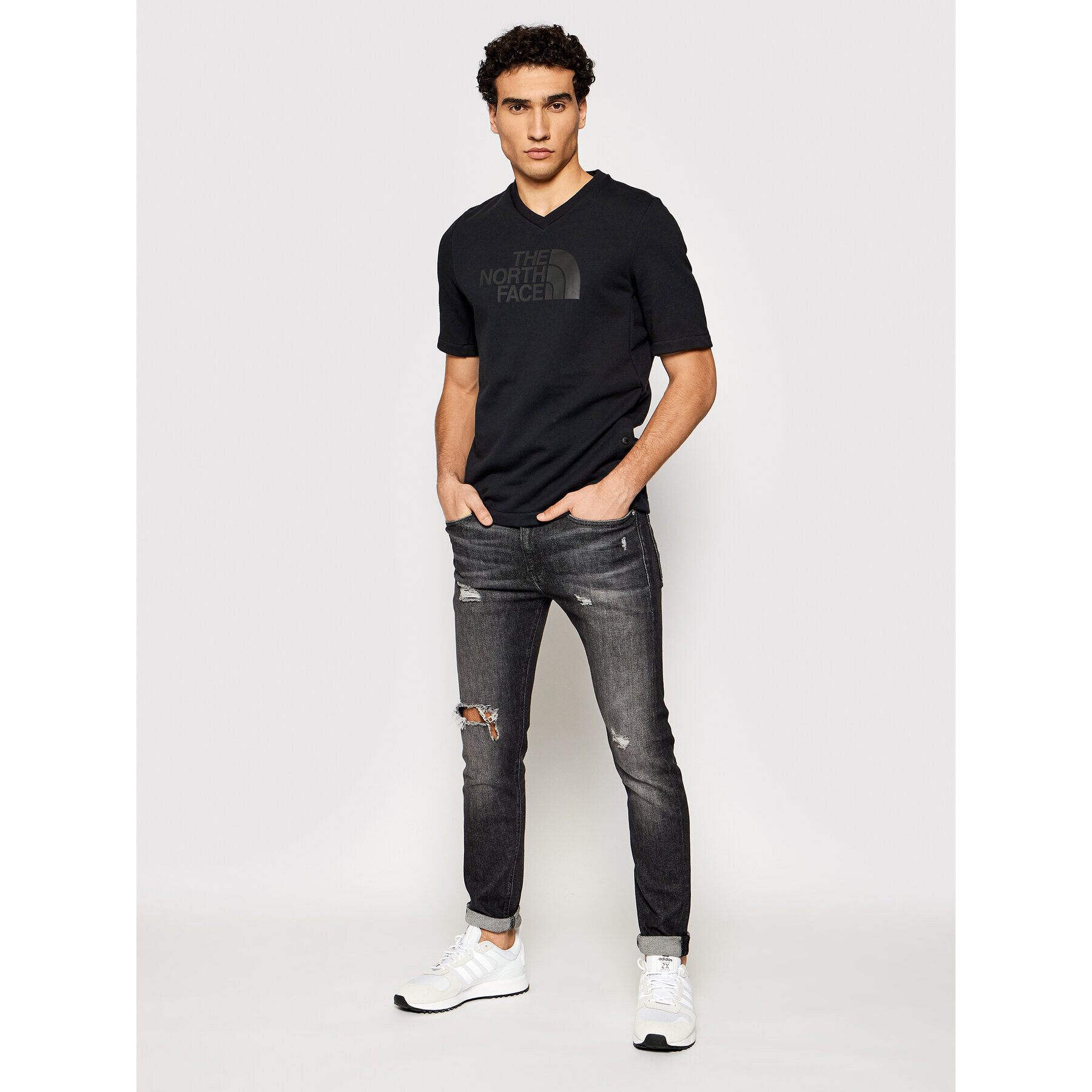 The North Face Тишърт M Ss Big Logo Tee NF0A3LDS Черен Regular Fit - Pepit.bg