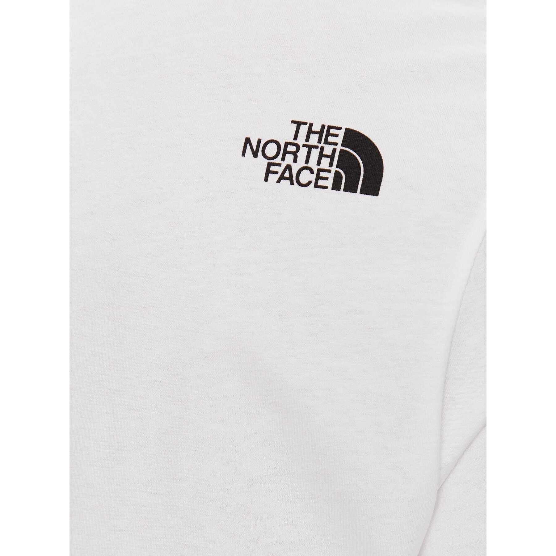 The North Face Тишърт Mountain Line NF0A7X1N Бял Regular Fit - Pepit.bg