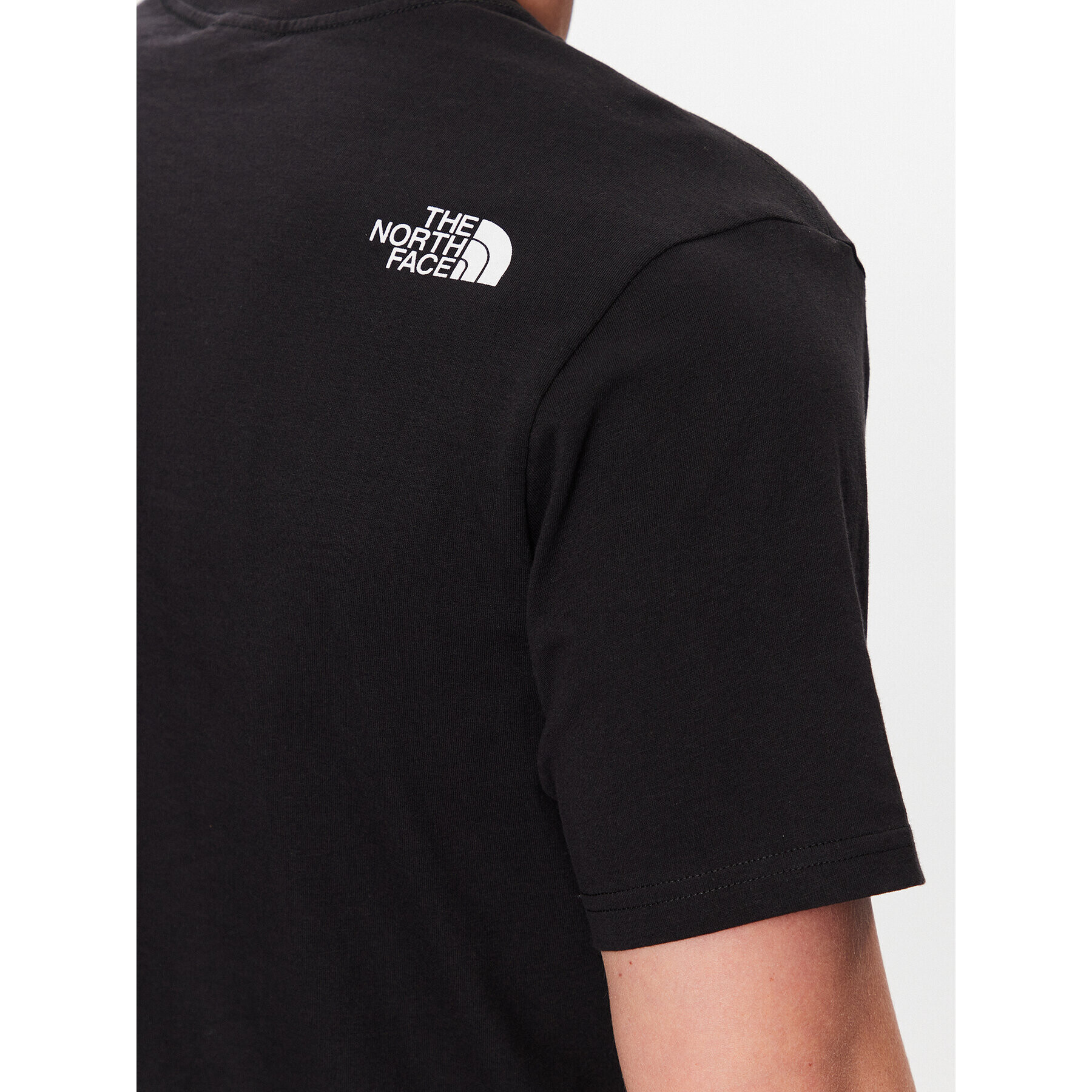 The North Face Тишърт Mountain Line NF0A7X1N Черен Regular Fit - Pepit.bg