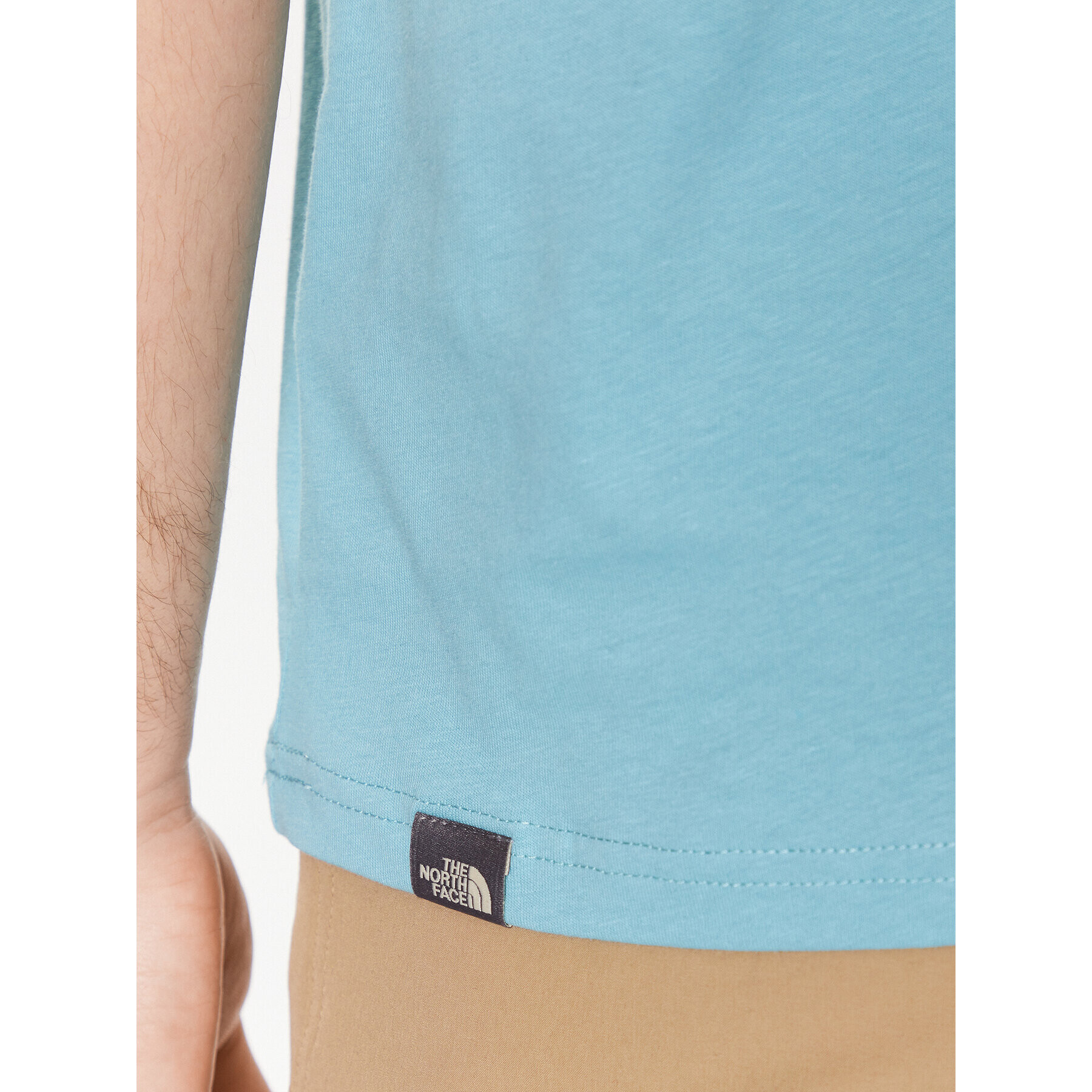 The North Face Тишърт Mountain Line NF0A7X1N Син Regular Fit - Pepit.bg