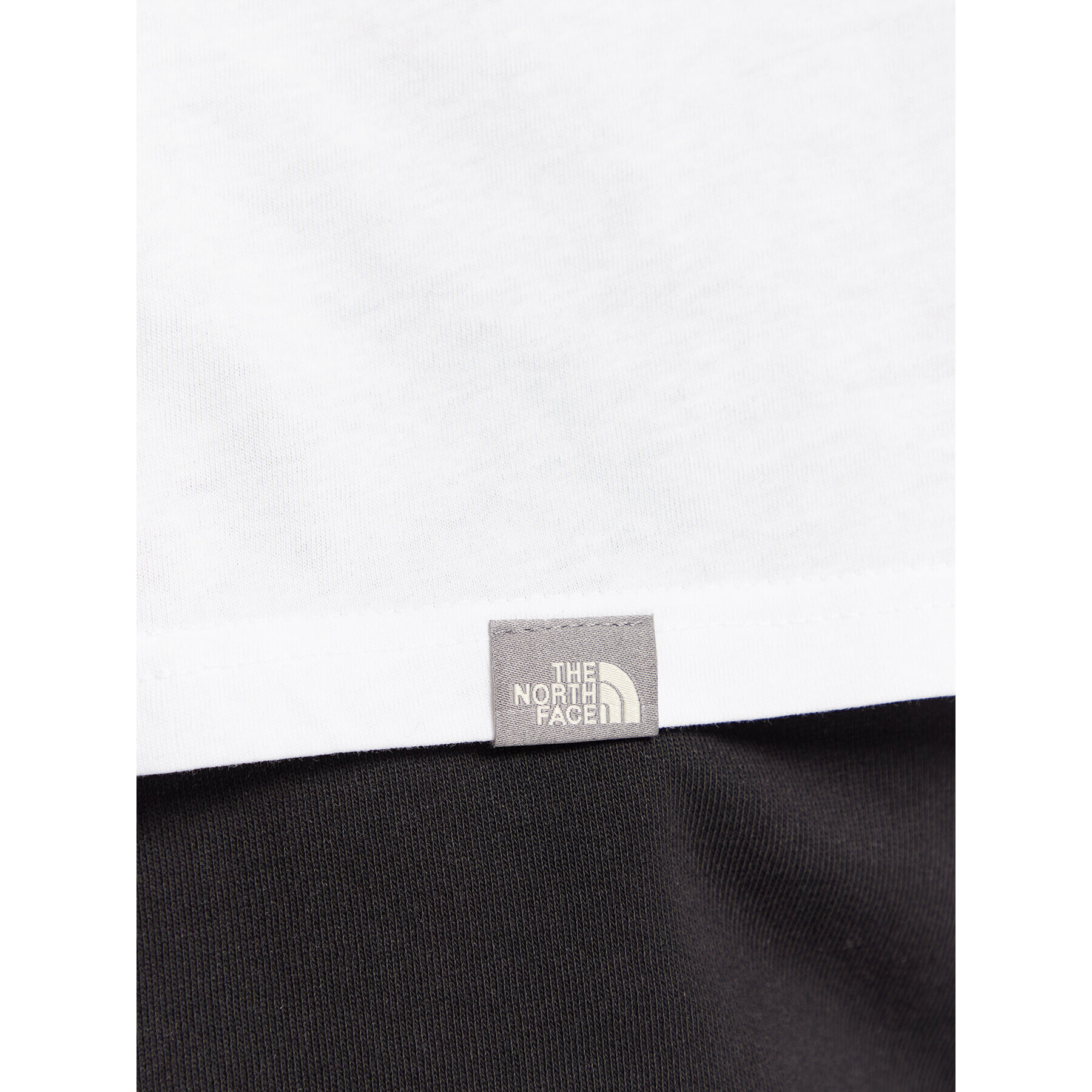 The North Face Тишърт Mountein Line NF0A7X1N Бял Regular Fit - Pepit.bg