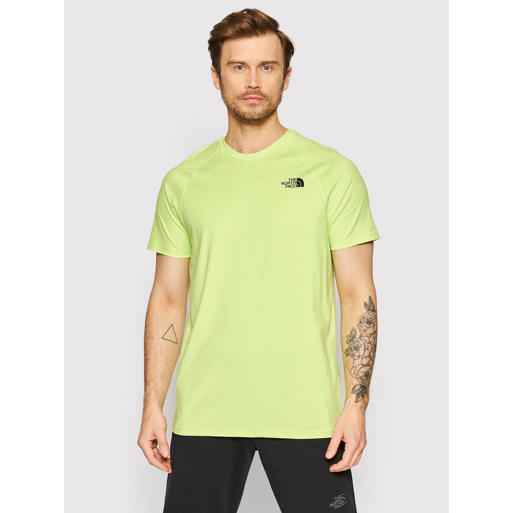 The North Face Тишърт NF00CEQ8 Зелен Regular Fit - Pepit.bg