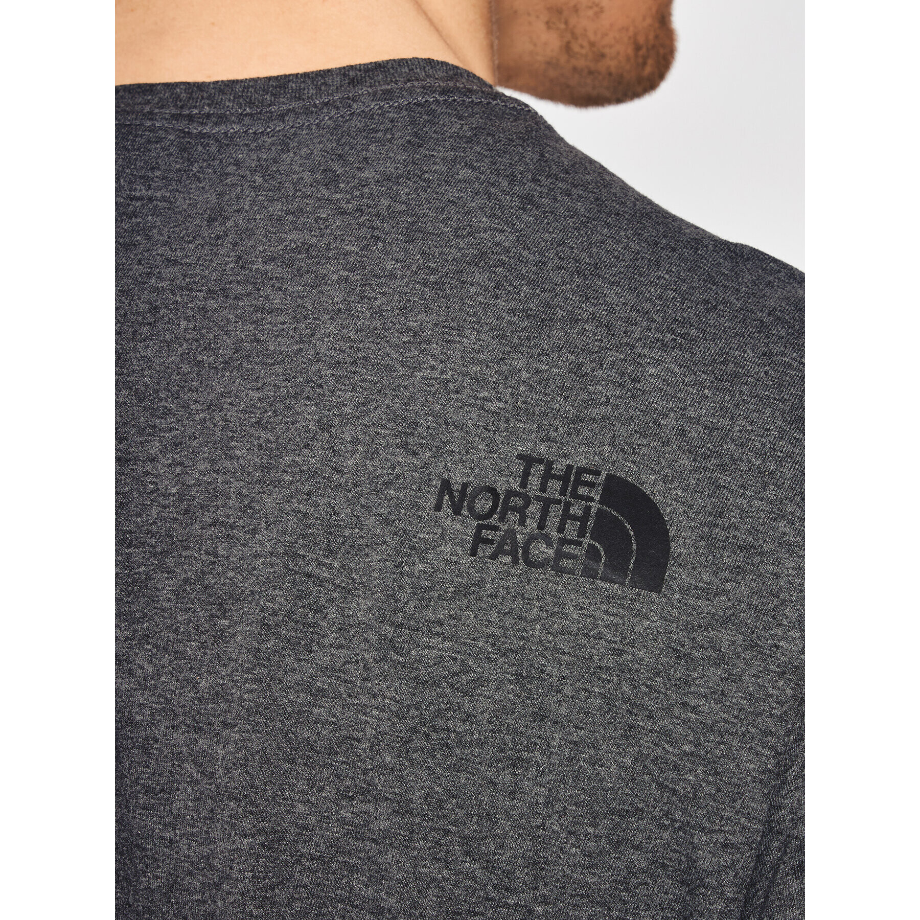 The North Face Тишърт NF0A2TX3 Сив Regular Fit - Pepit.bg