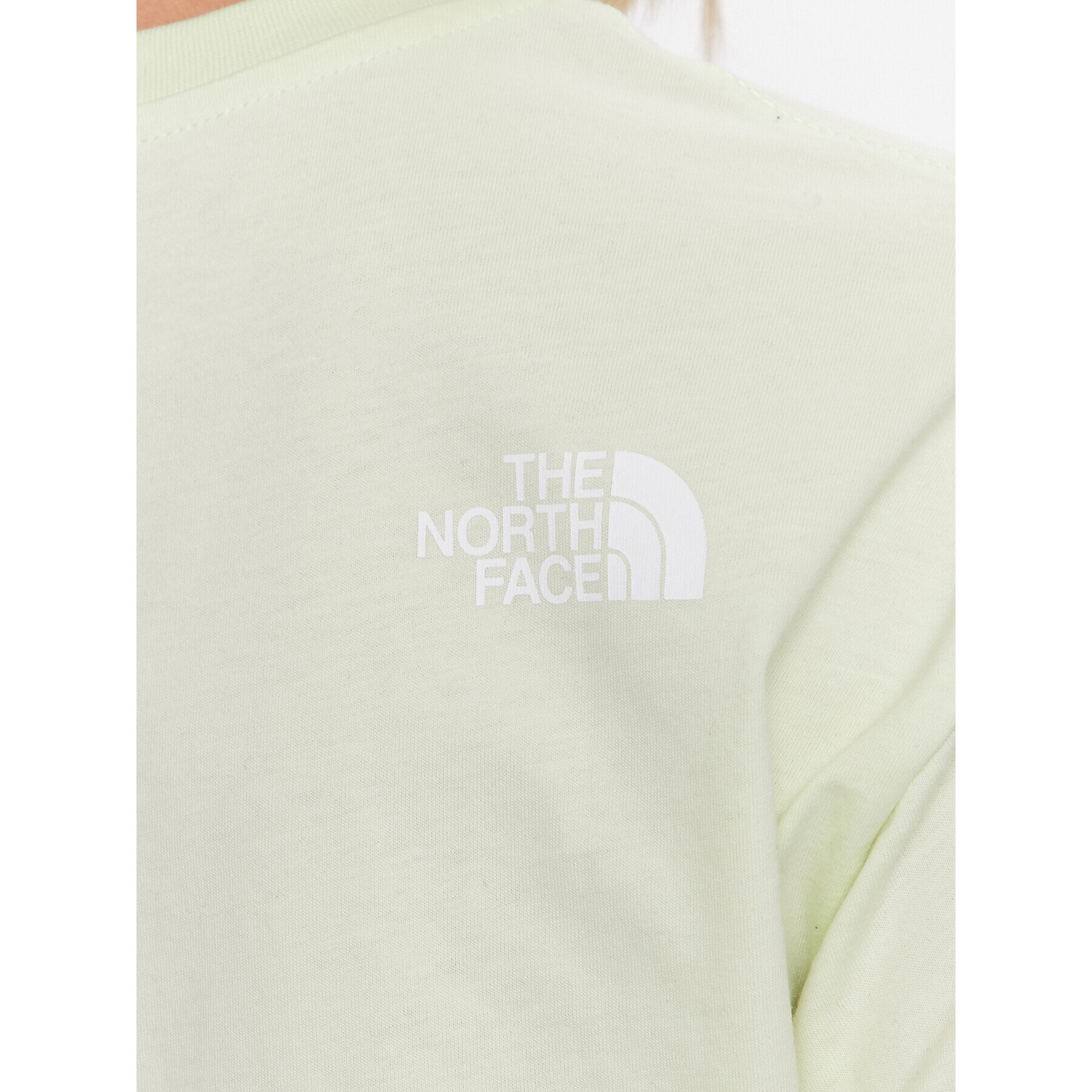 The North Face Тишърт NF0A4SYC Зелен Regular Fit - Pepit.bg