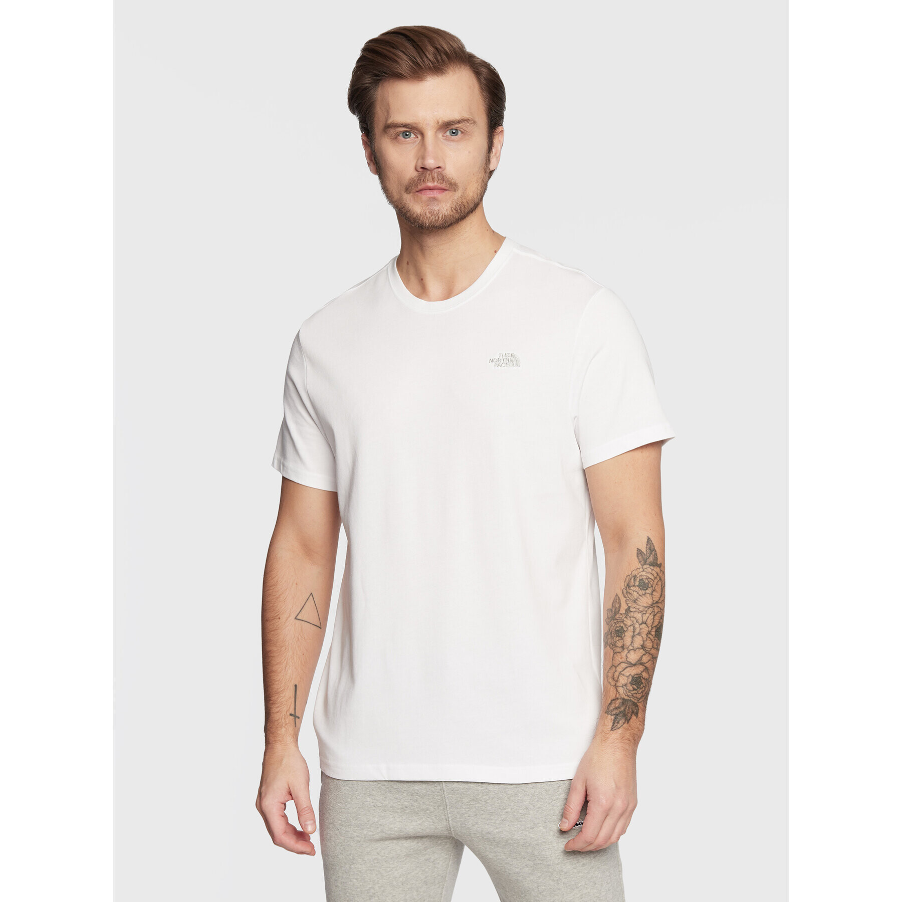 The North Face Тишърт Premium NF0A7X22 Бял Regular Fit - Pepit.bg