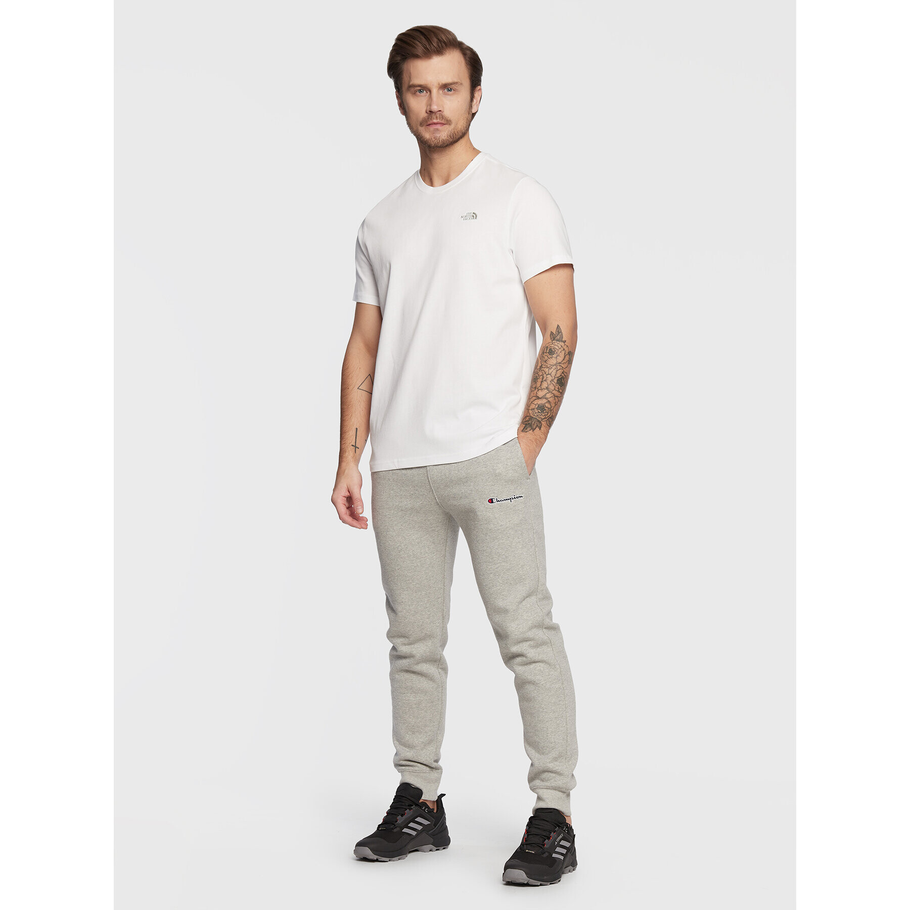 The North Face Тишърт Premium NF0A7X22 Бял Regular Fit - Pepit.bg