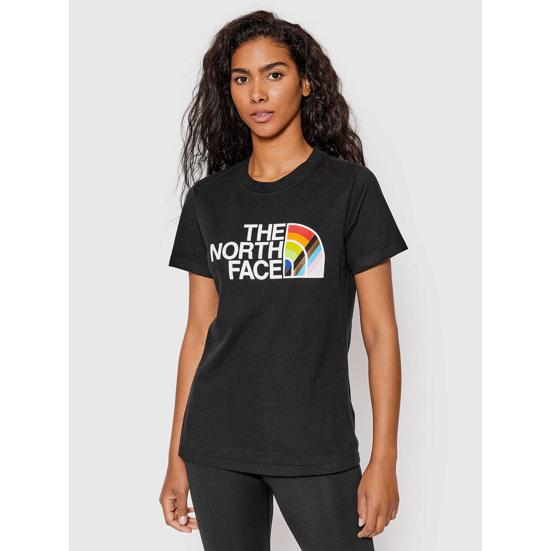 The North Face Тишърт Pride NF0A7QCM Черен Regular Fit - Pepit.bg