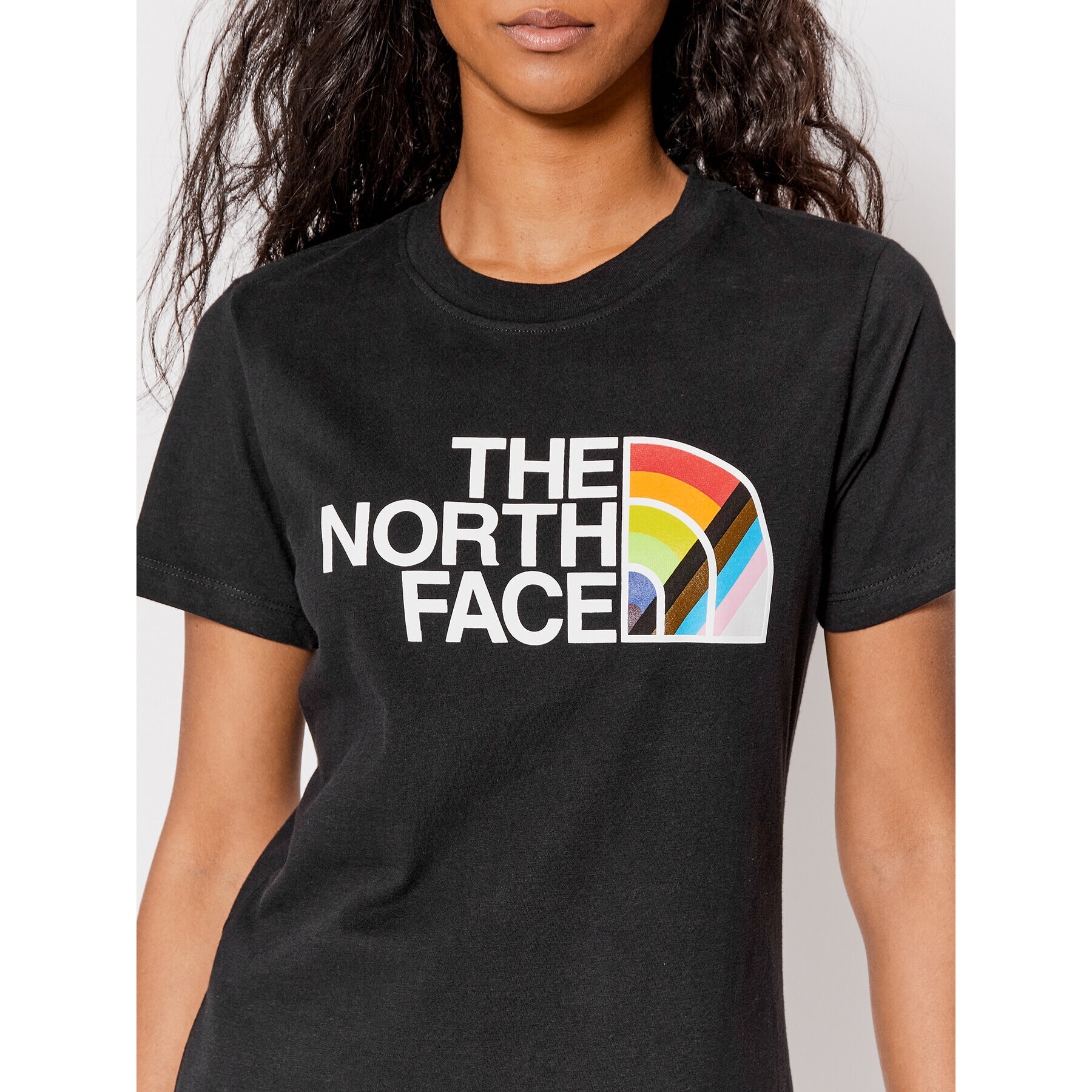 The North Face Тишърт Pride NF0A7QCM Черен Regular Fit - Pepit.bg