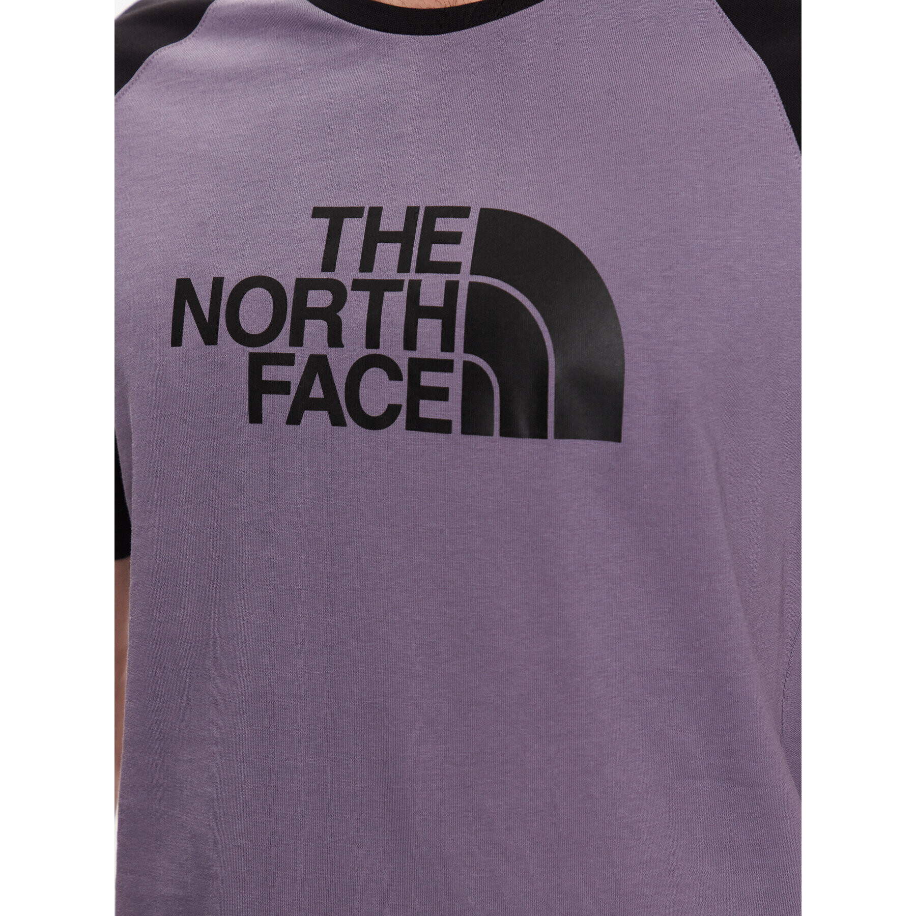 The North Face Тишърт Raglan Easy NF0A37FV Виолетов Regular Fit - Pepit.bg
