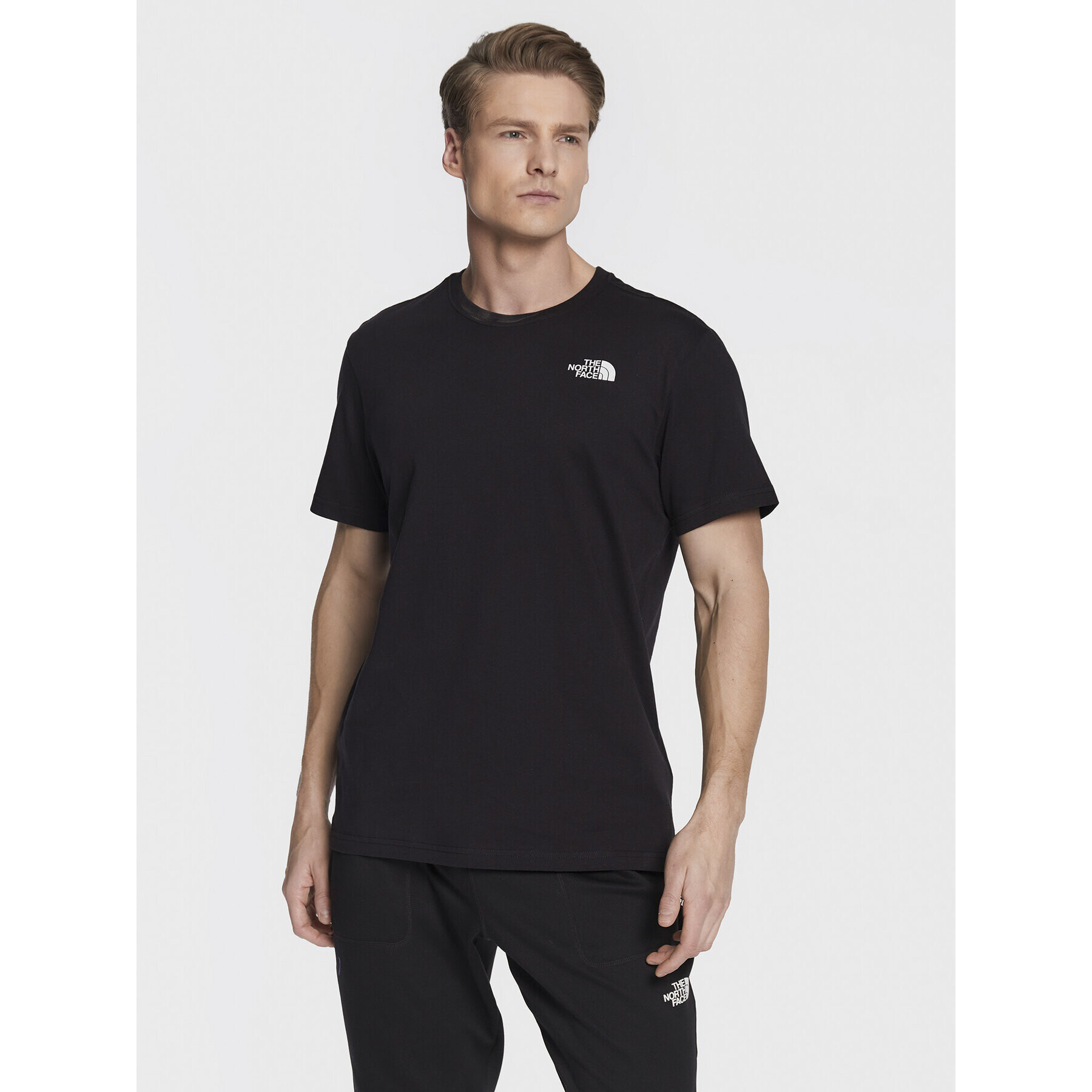 The North Face Тишърт Red Box Cel NF0A7X1K Черен Regular Fit - Pepit.bg