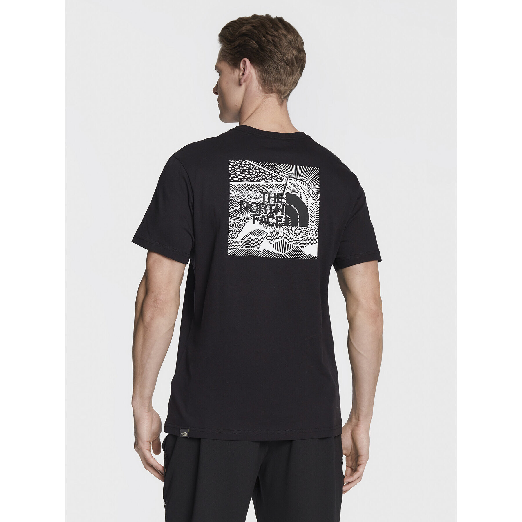 The North Face Тишърт Red Box Cel NF0A7X1K Черен Regular Fit - Pepit.bg