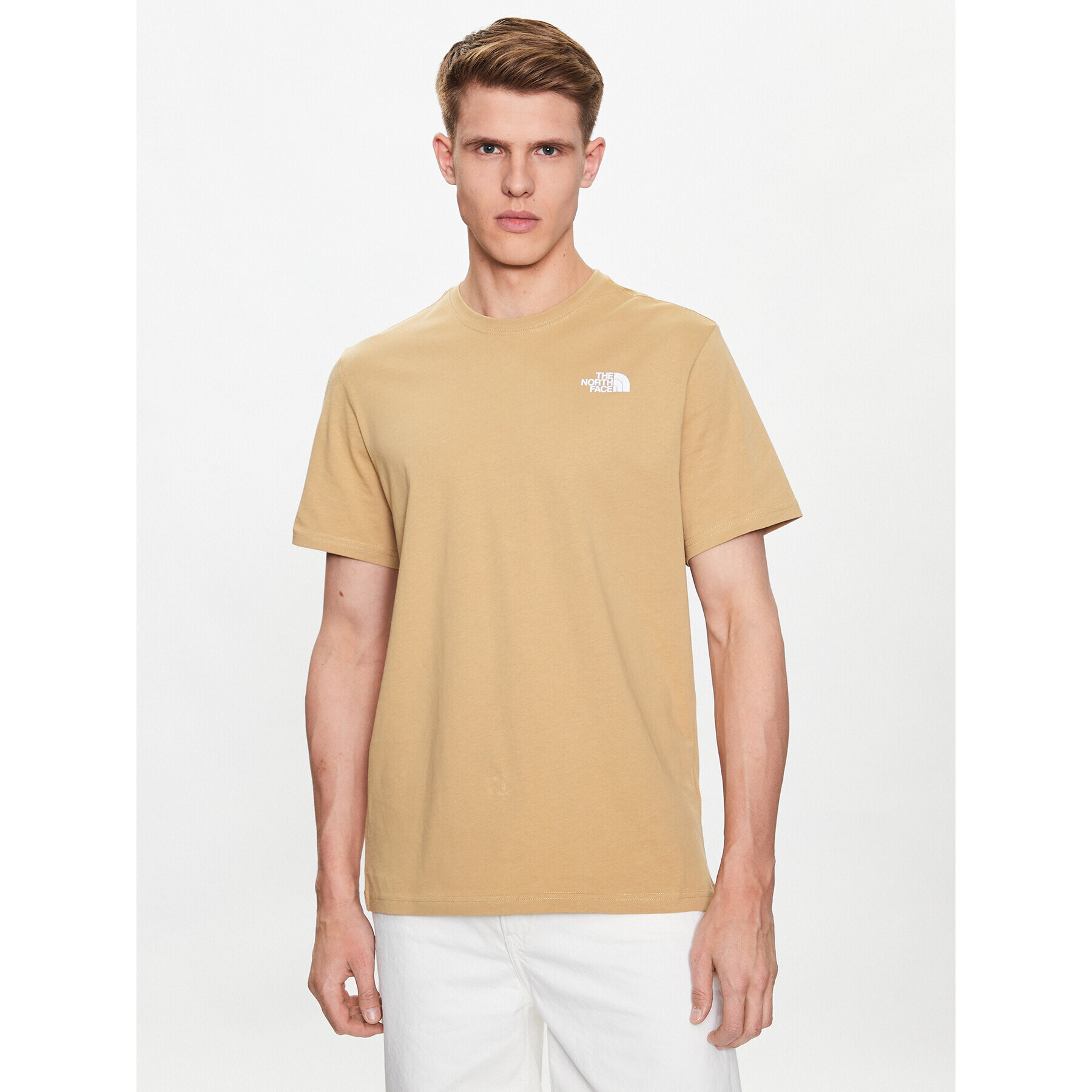 The North Face Тишърт Red Box NF0A2TX2 Кафяв Regular Fit - Pepit.bg