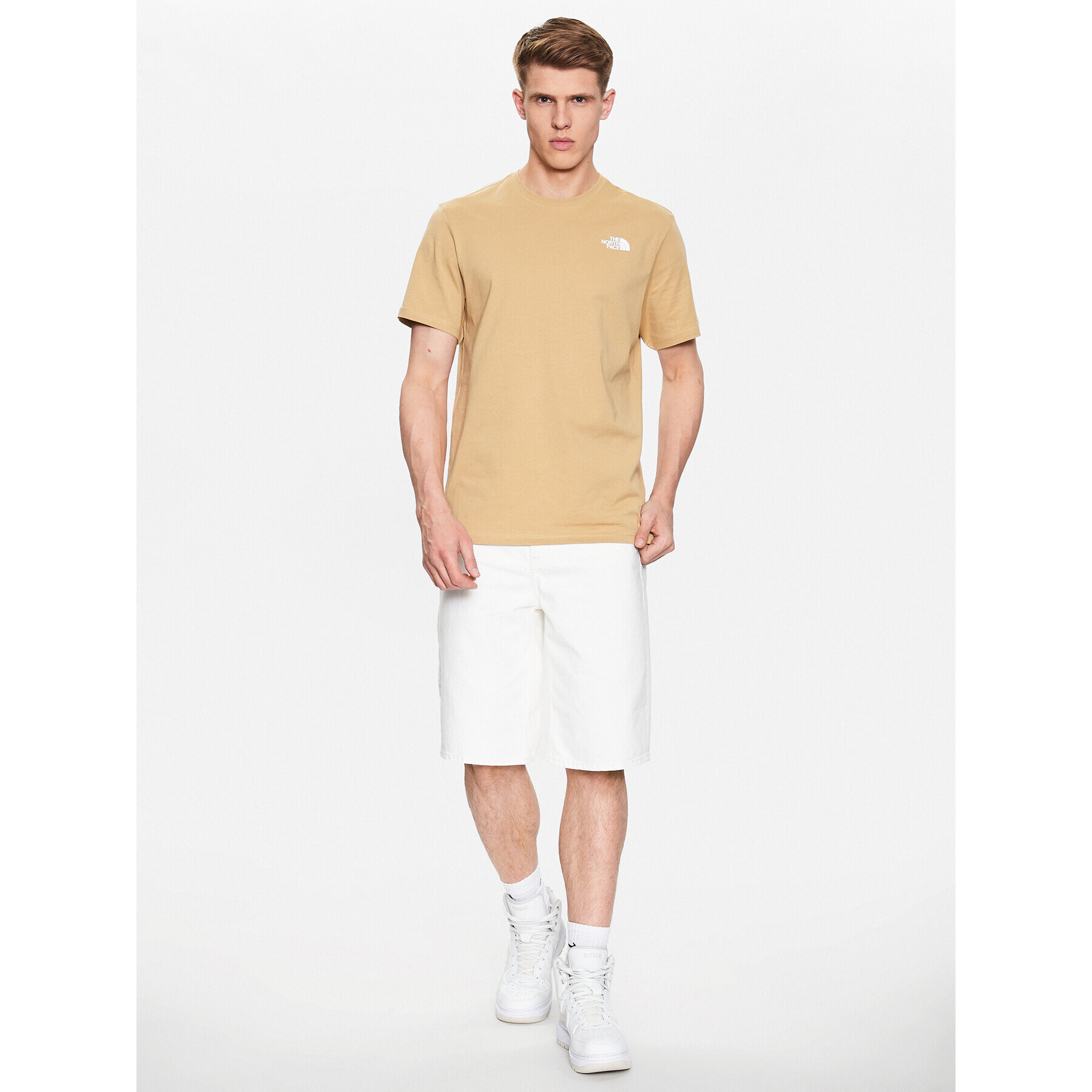 The North Face Тишърт Red Box NF0A2TX2 Кафяв Regular Fit - Pepit.bg