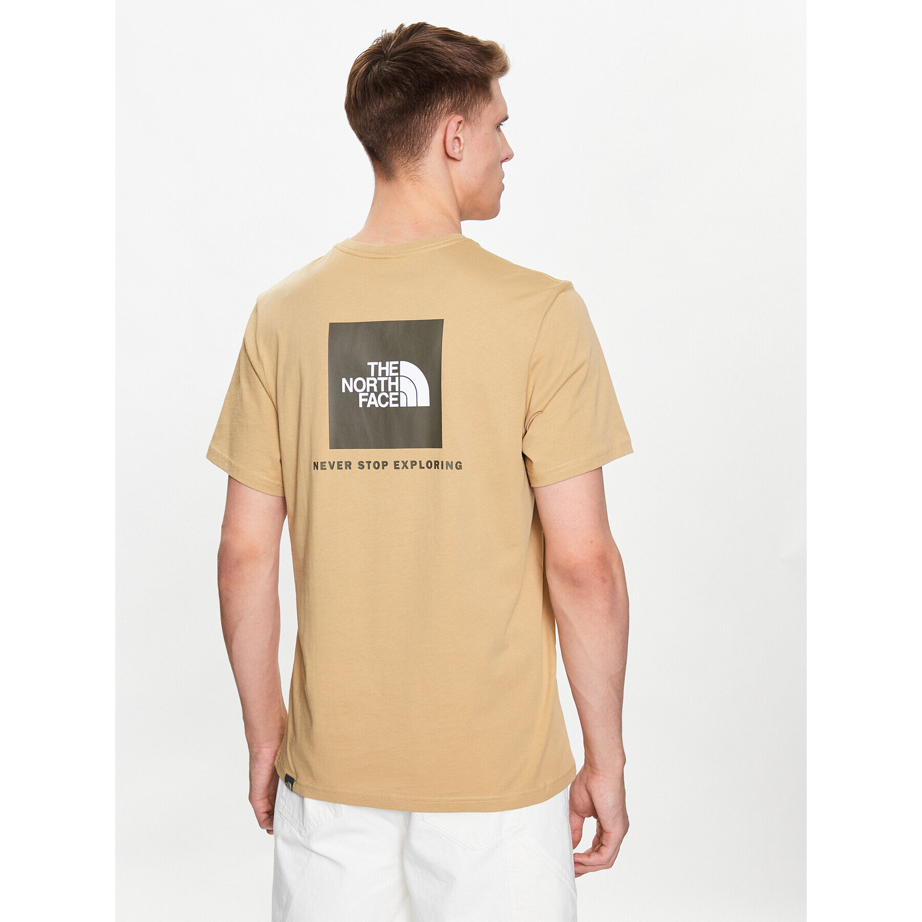 The North Face Тишърт Red Box NF0A2TX2 Кафяв Regular Fit - Pepit.bg