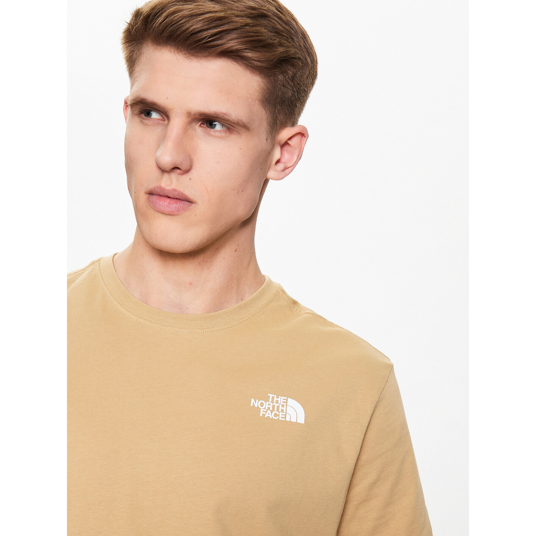 The North Face Тишърт Red Box NF0A2TX2 Кафяв Regular Fit - Pepit.bg