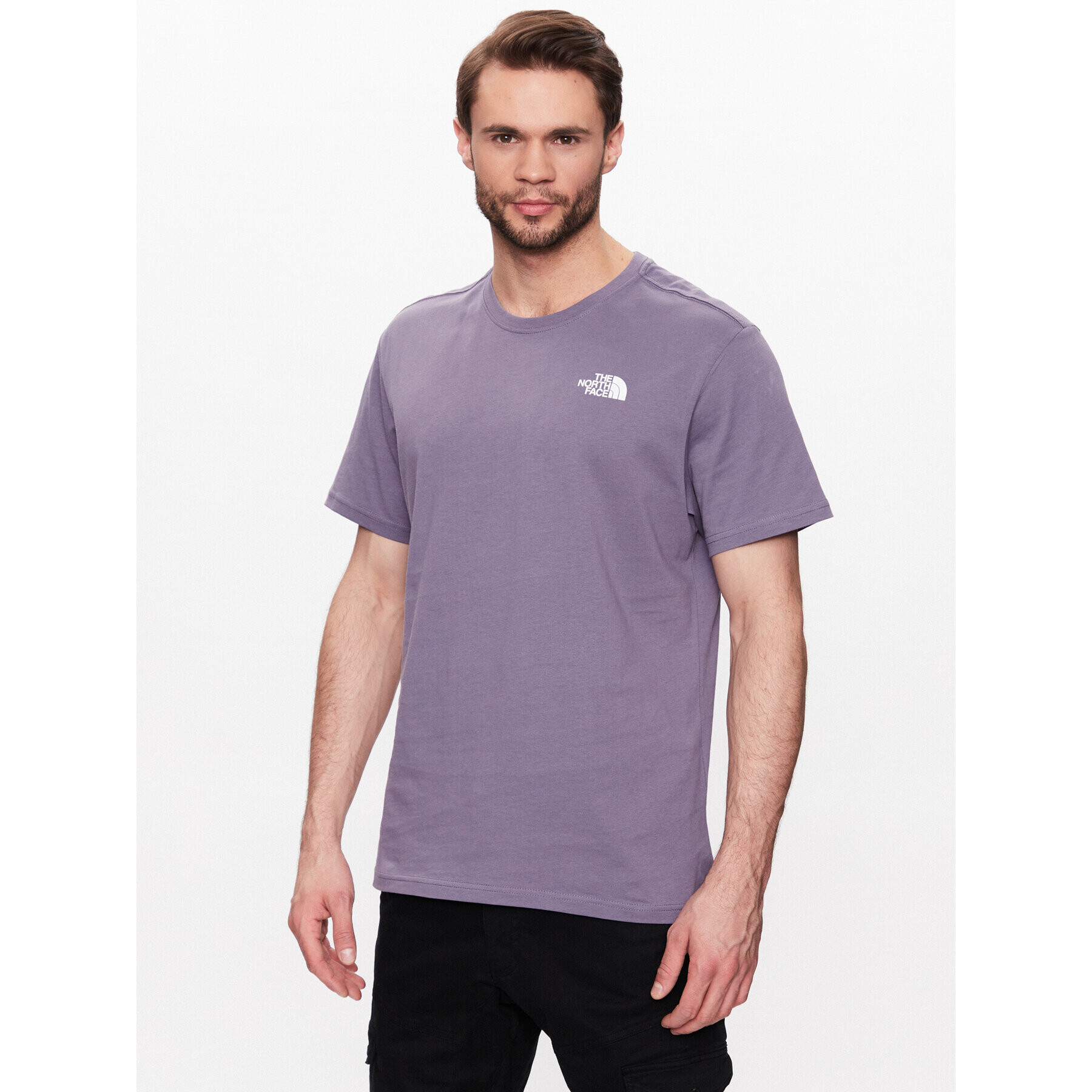 The North Face Тишърт Red Box NF0A2TX2 Виолетов Regular Fit - Pepit.bg