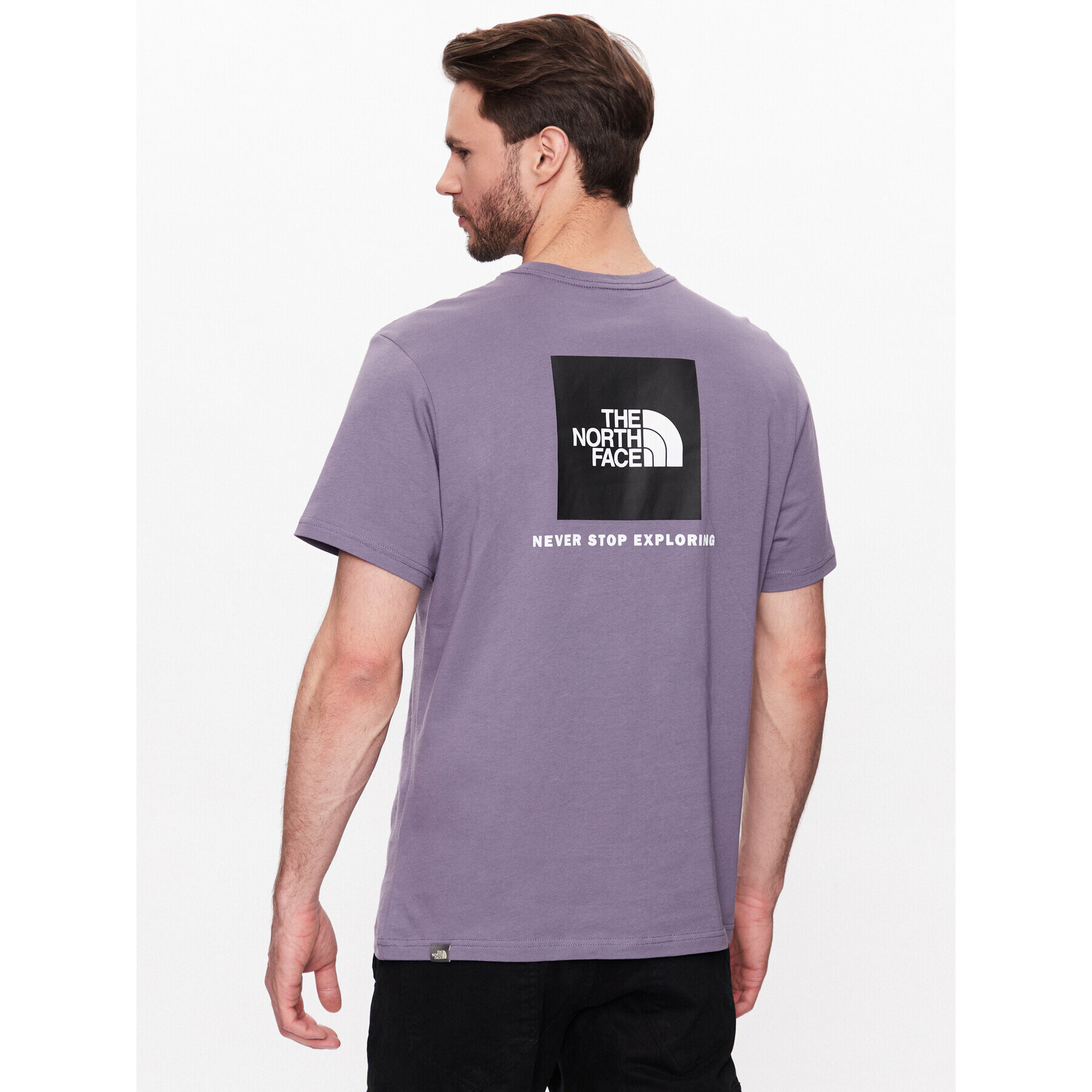 The North Face Тишърт Red Box NF0A2TX2 Виолетов Regular Fit - Pepit.bg
