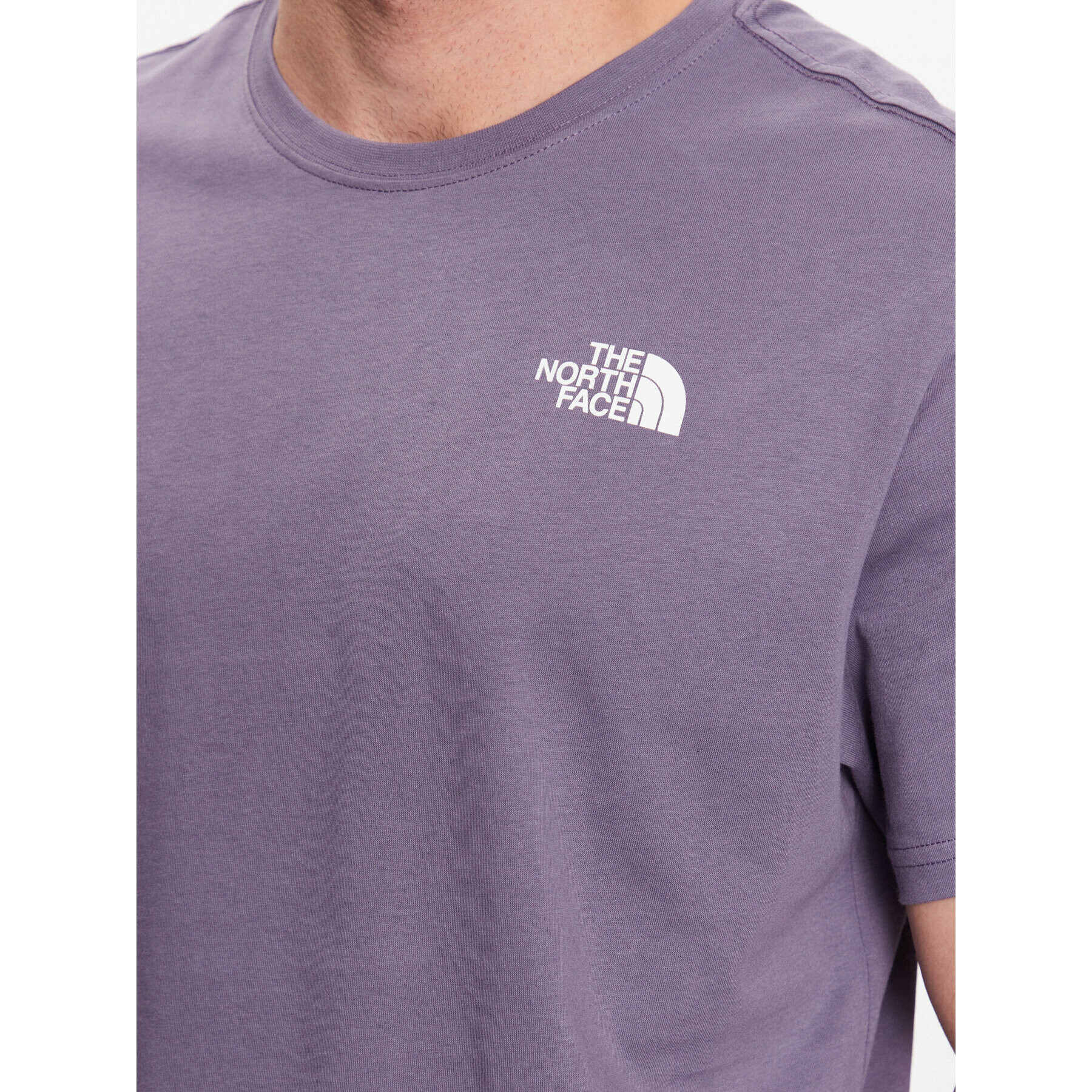 The North Face Тишърт Red Box NF0A2TX2 Виолетов Regular Fit - Pepit.bg