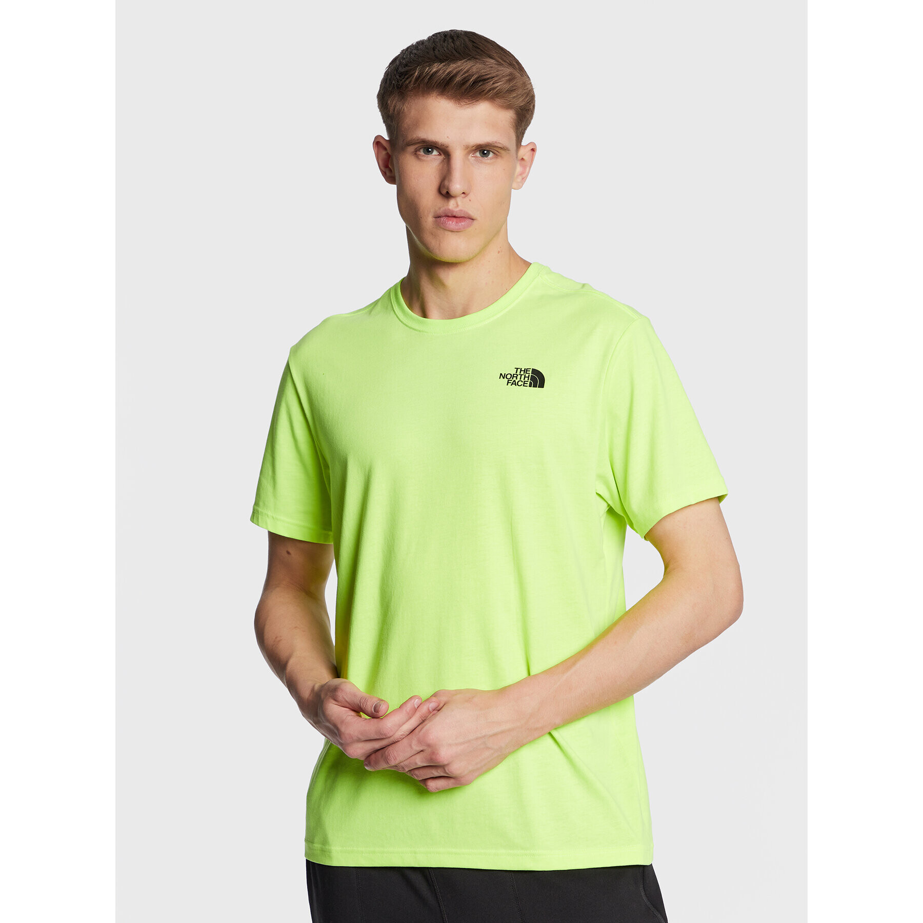 The North Face Тишърт Red Box NF0A2TX2 Зелен Regular Fit - Pepit.bg